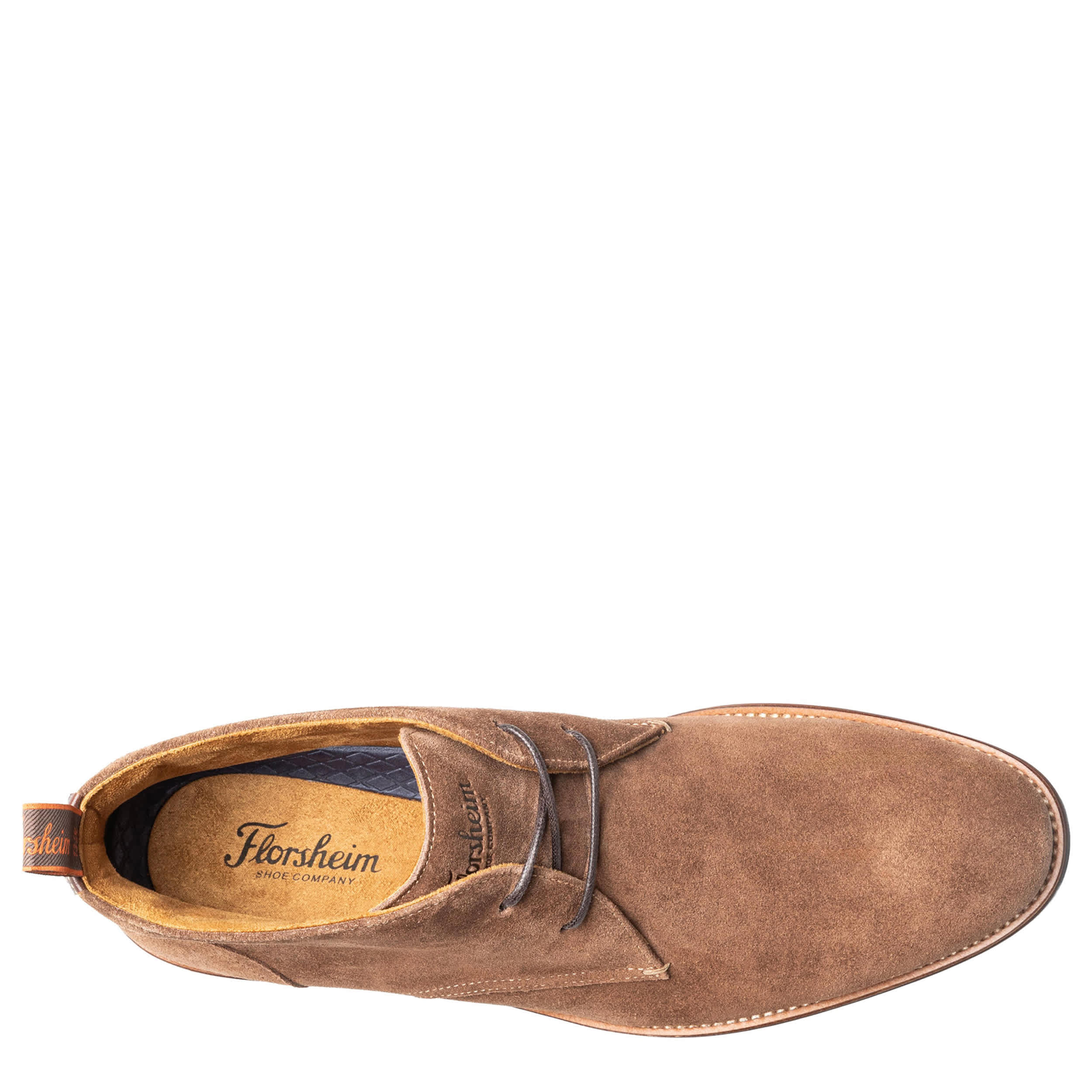 FLORSHEIM-MENS RUCCI LUG CHUKKA BOOT-BROWN & 