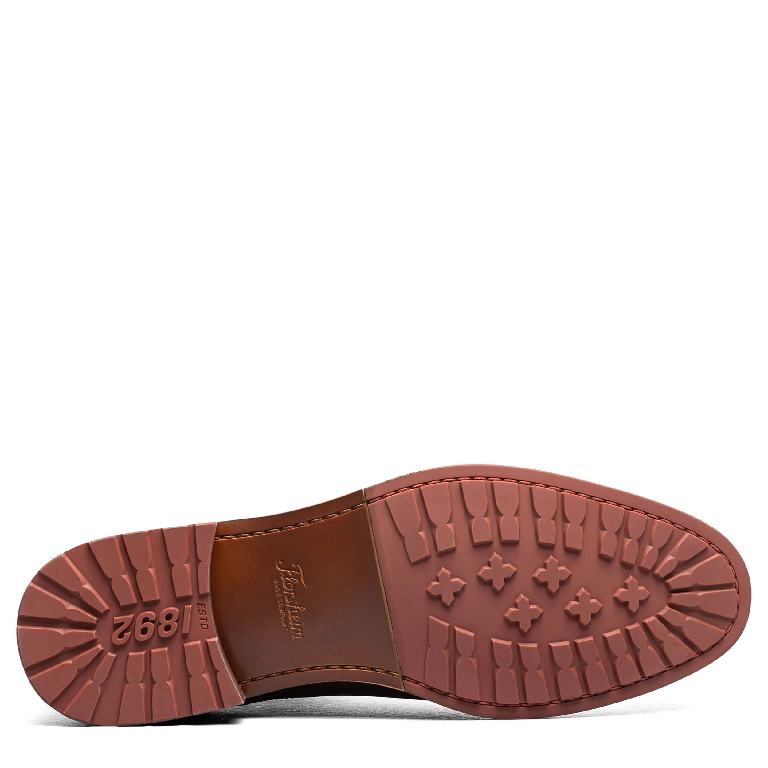 FLORSHEIM-MENS RUCCI LUG CHUKKA BOOT-BROWN & 