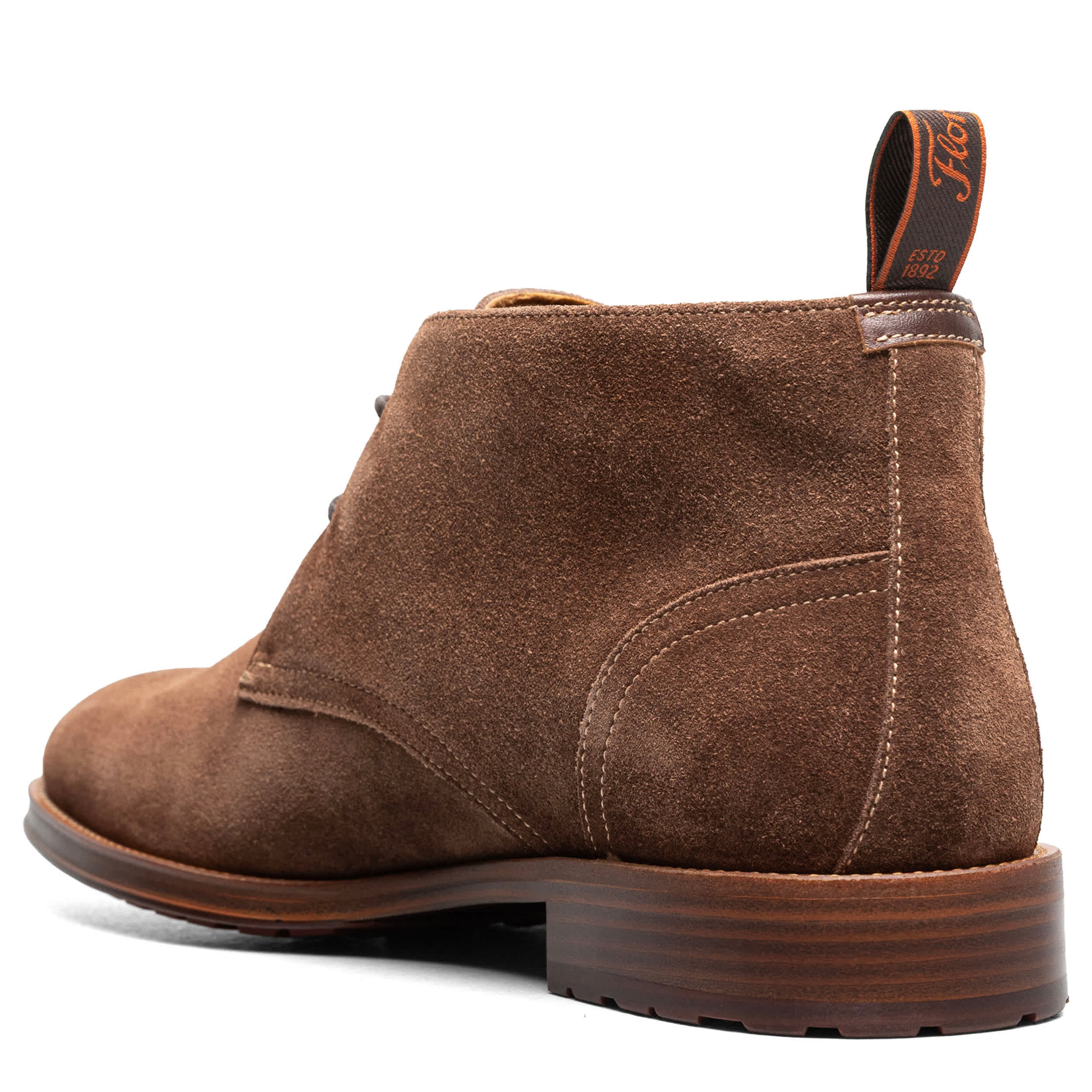 FLORSHEIM-MENS RUCCI LUG CHUKKA BOOT-BROWN & 