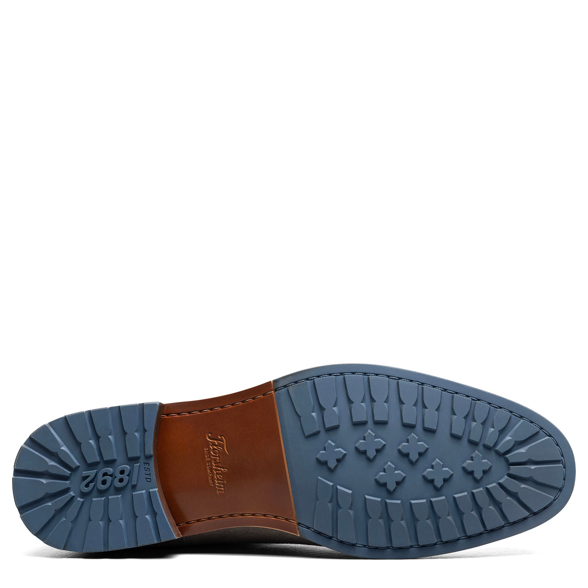 FLORSHEIM-MENS RUCCI LUG CHELSEA BOOT-GREY & 