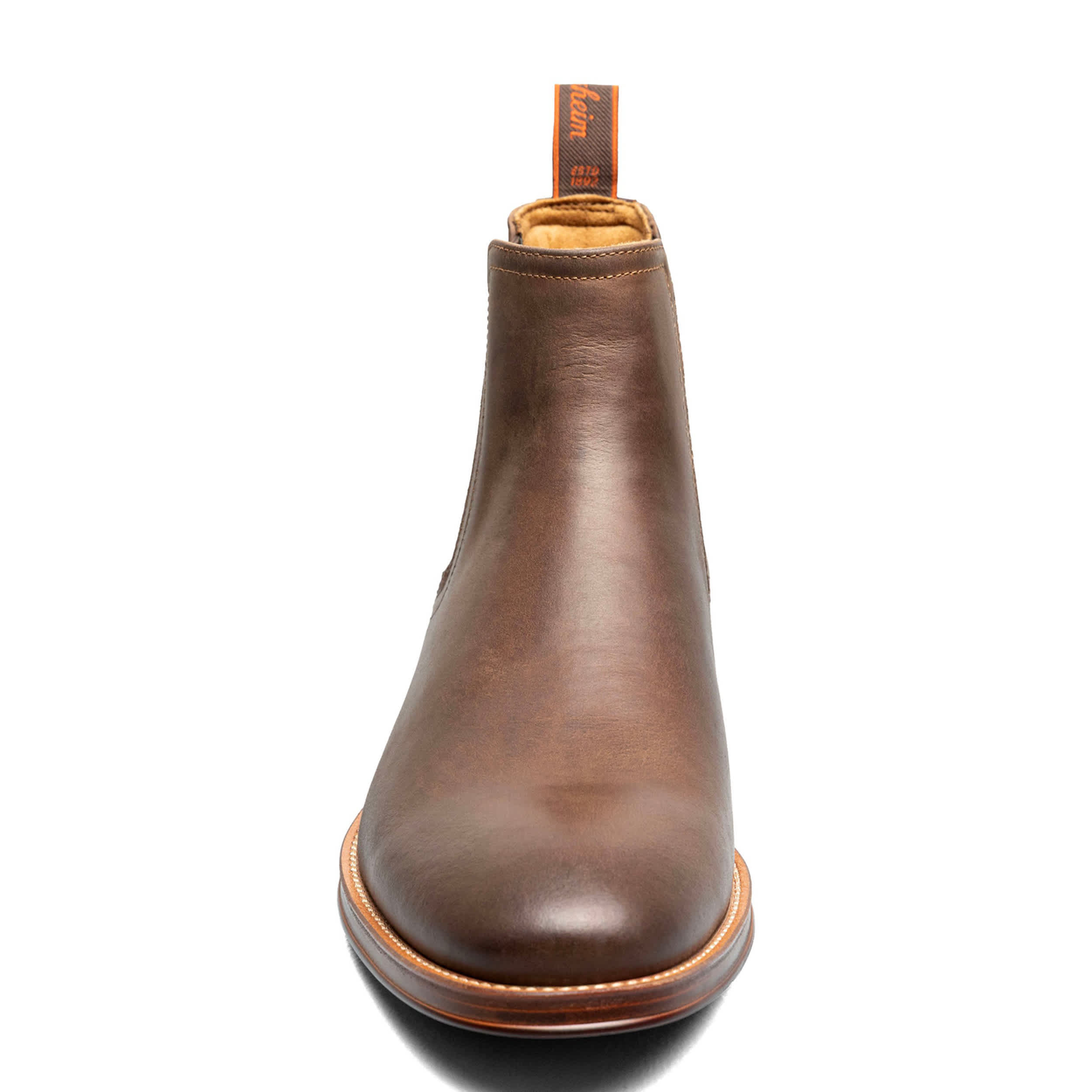 FLORSHEIM-MENS RUCCI LUG CHELSEA BOOT-BROWN & 