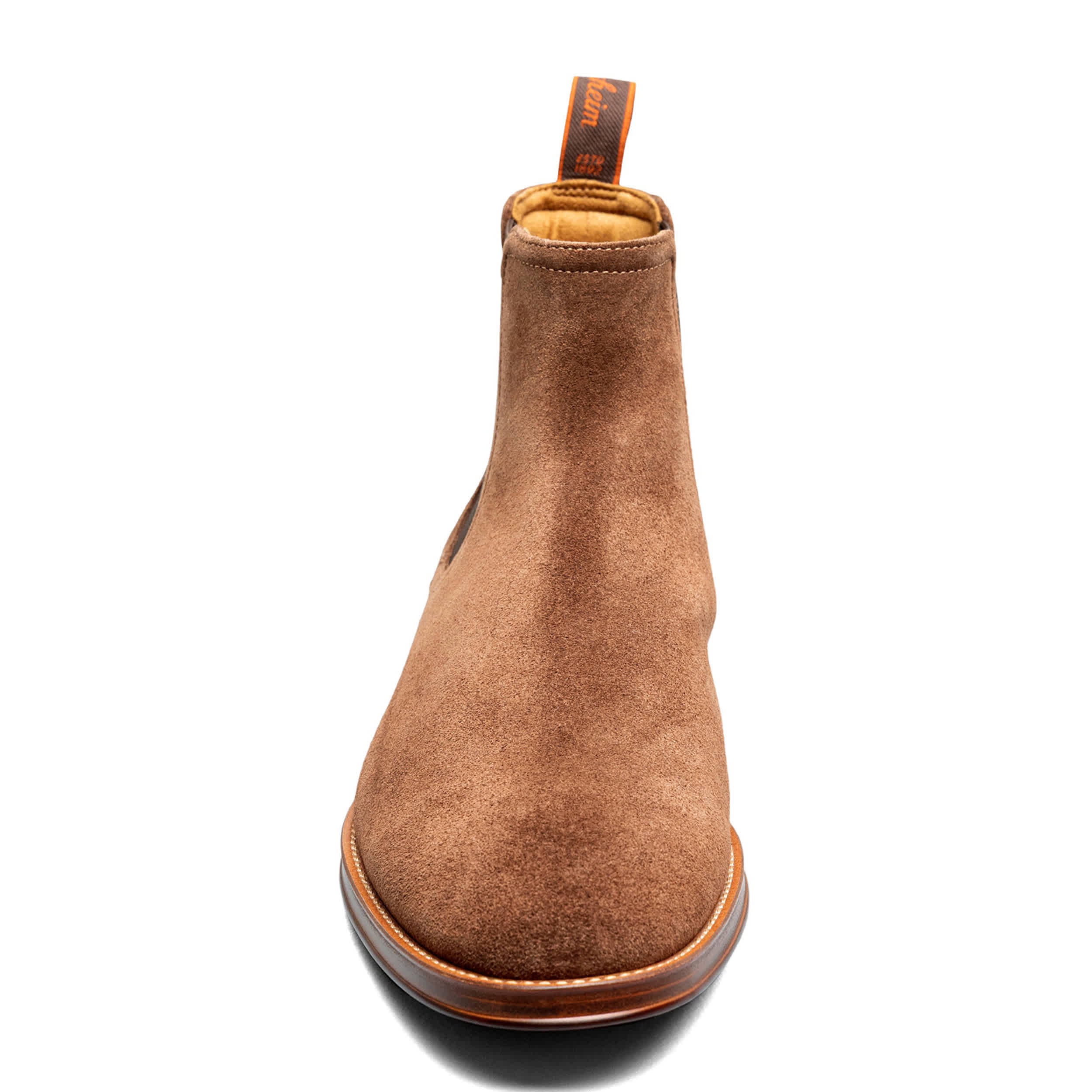 FLORSHEIM-MENS RUCCI LUG CHELSEA BOOT-BROWN & 