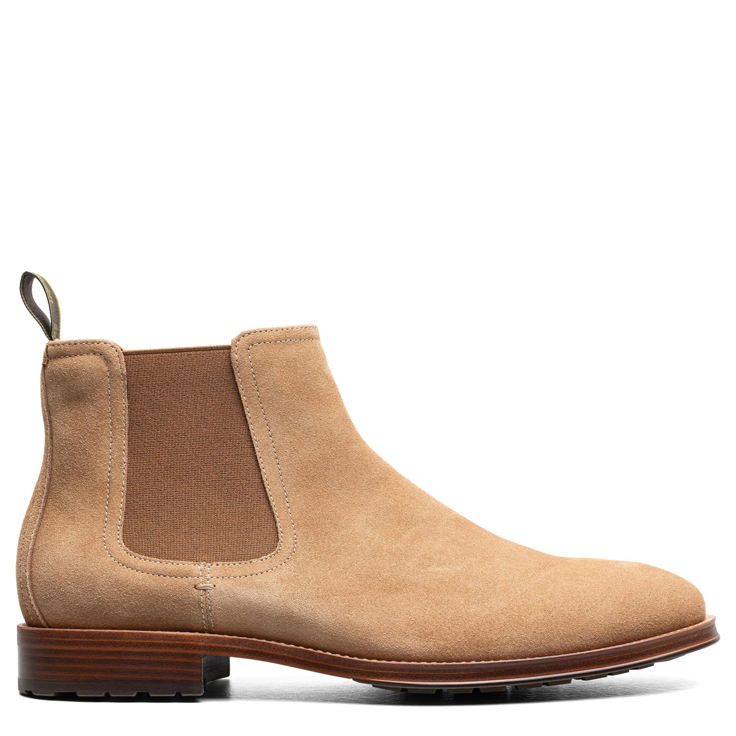 FLORSHEIM-MENS RUCCI LUG CHELSEA BOOT-SAND & 