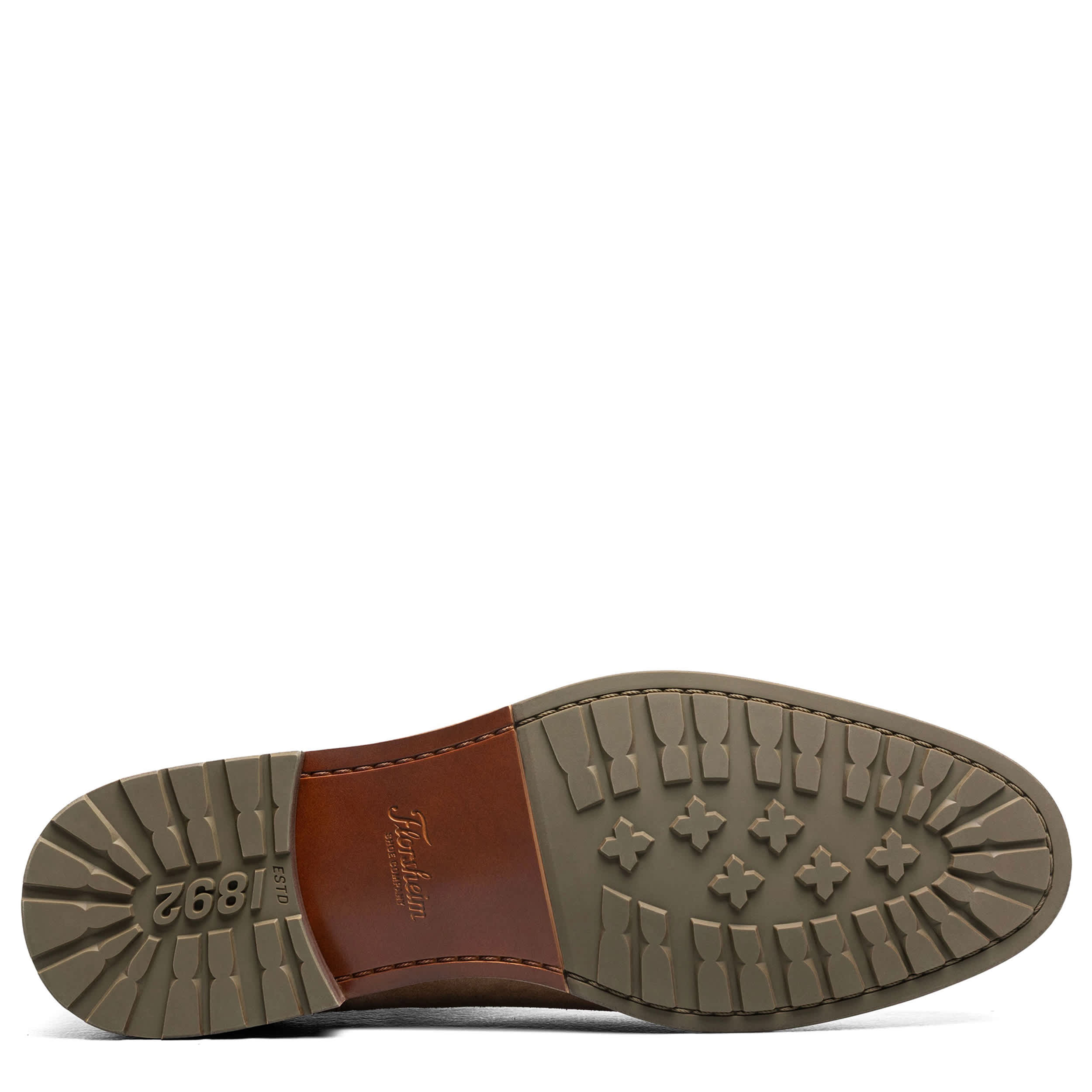 FLORSHEIM-MENS RUCCI LUG CHELSEA BOOT-SAND & 
