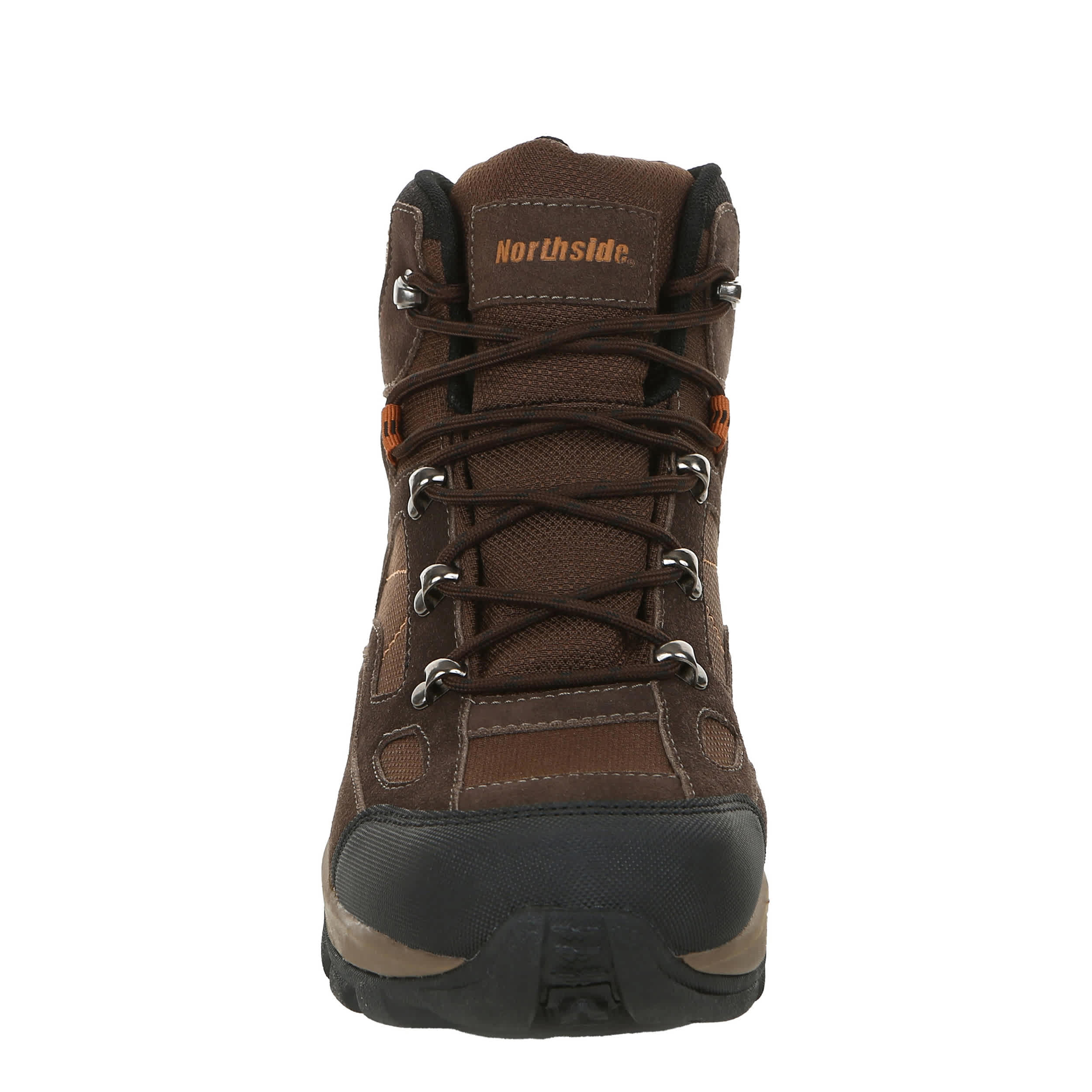 NORTHSIDE-MENS RANGER MID WATERPROOF HIKING BOOT-DARK BROWN & 