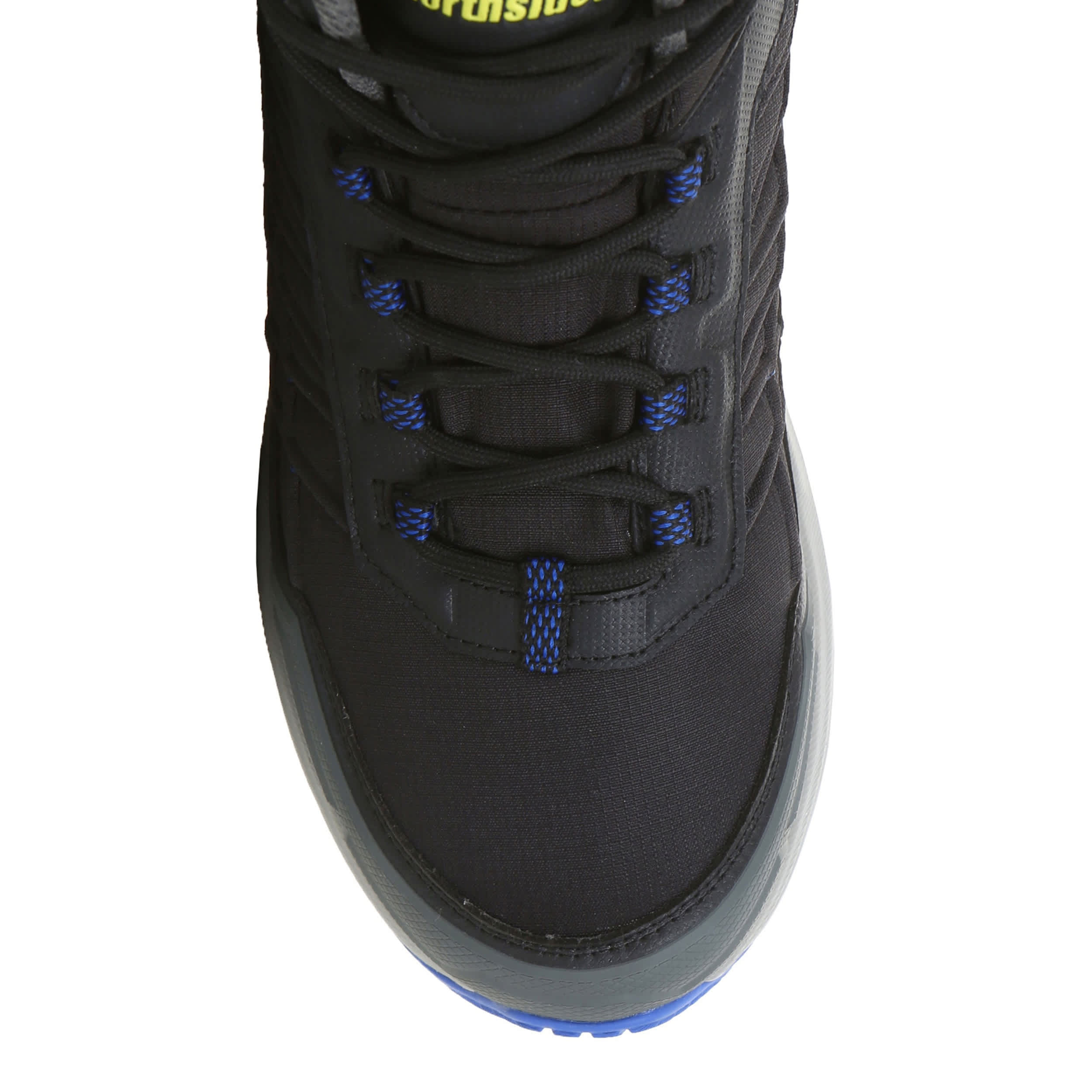 NORTHSIDE-MENS EAGLEWOOD MID WATERPROOF HIKING BOOT-BLACK & BLUE