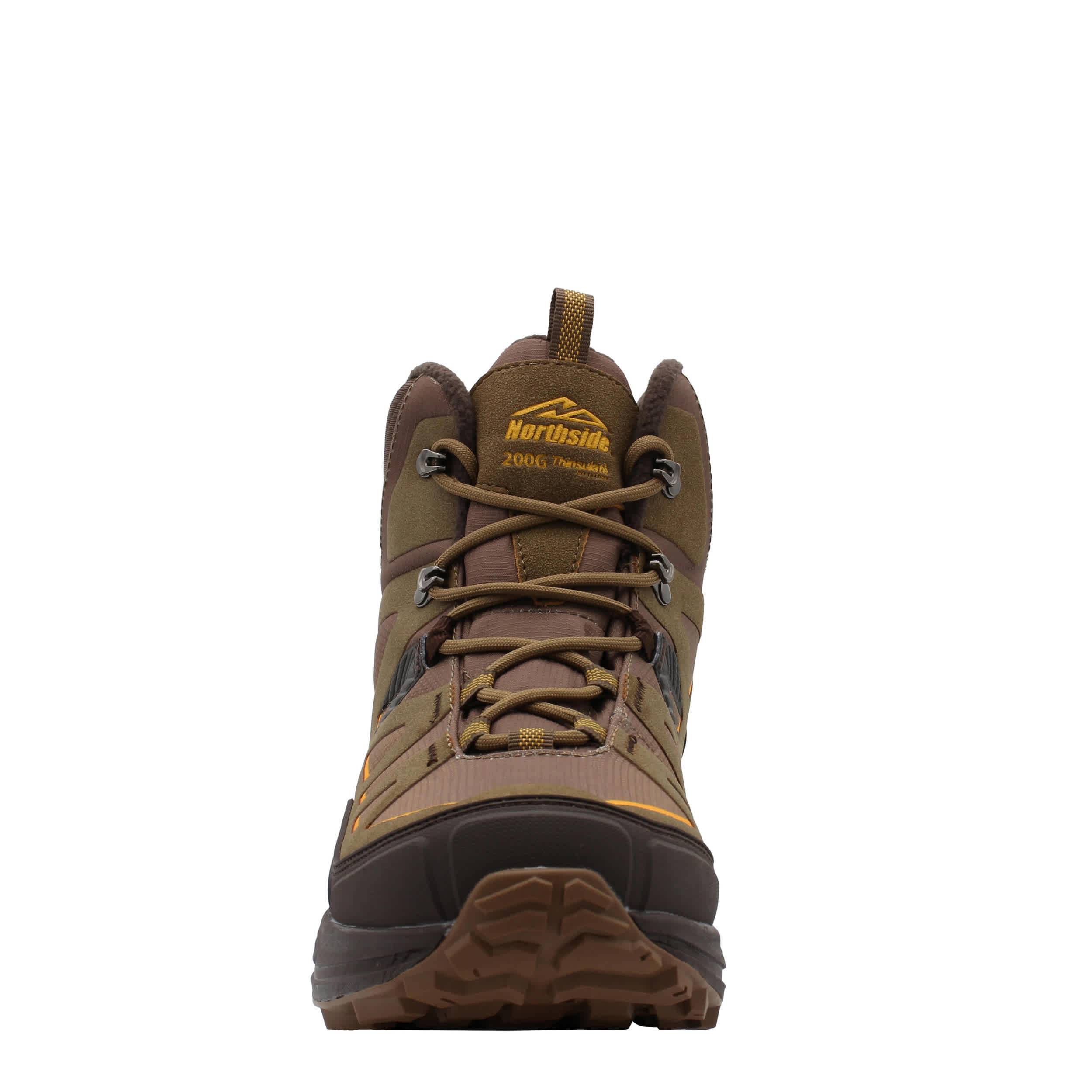 NORTHSIDE-MENS STORMHOLD WATERPROOF SNOW BOOT-BROWN & 