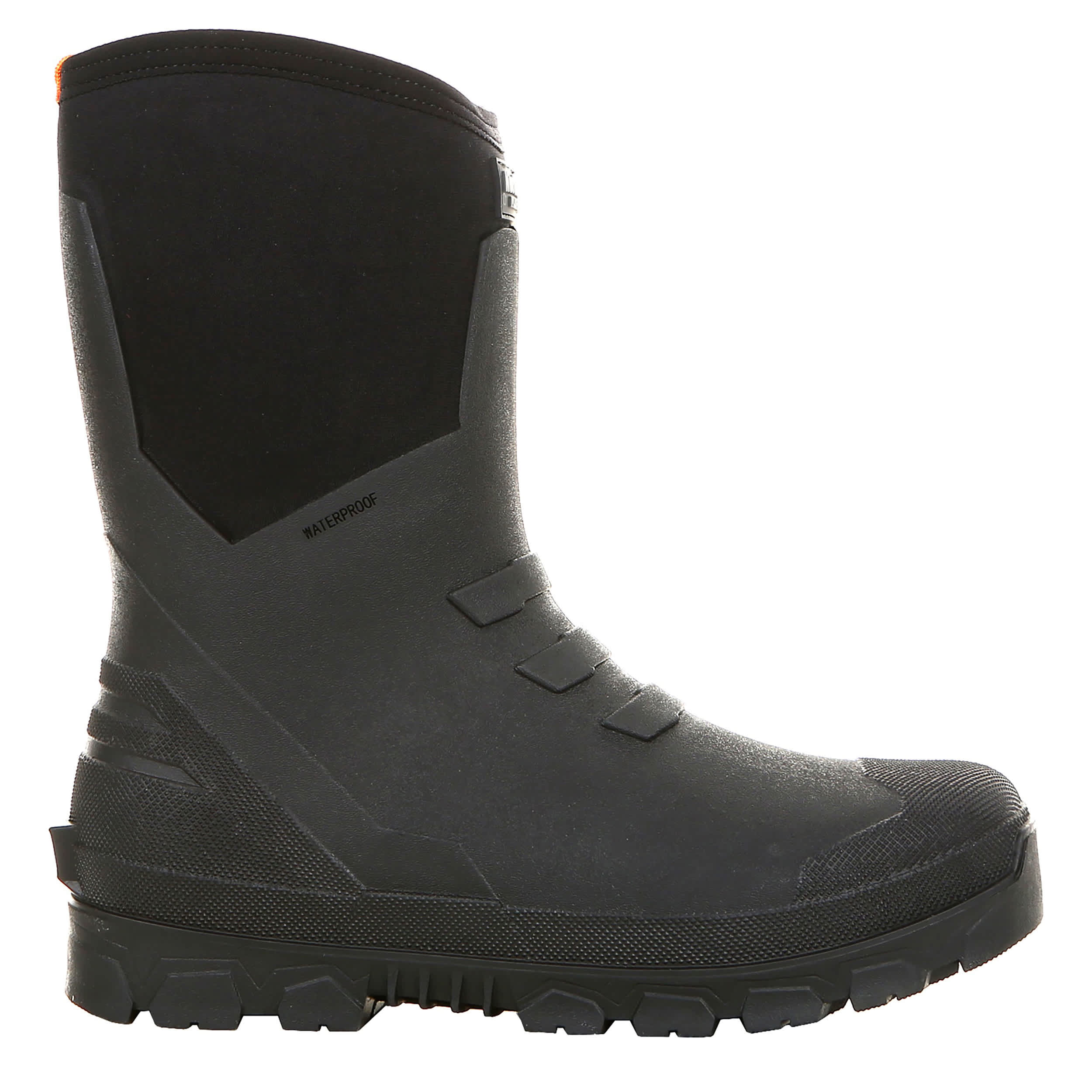 NORTHSIDE-MENS COUGAR CREEK WATERPROOF BOOT-BLACK & 