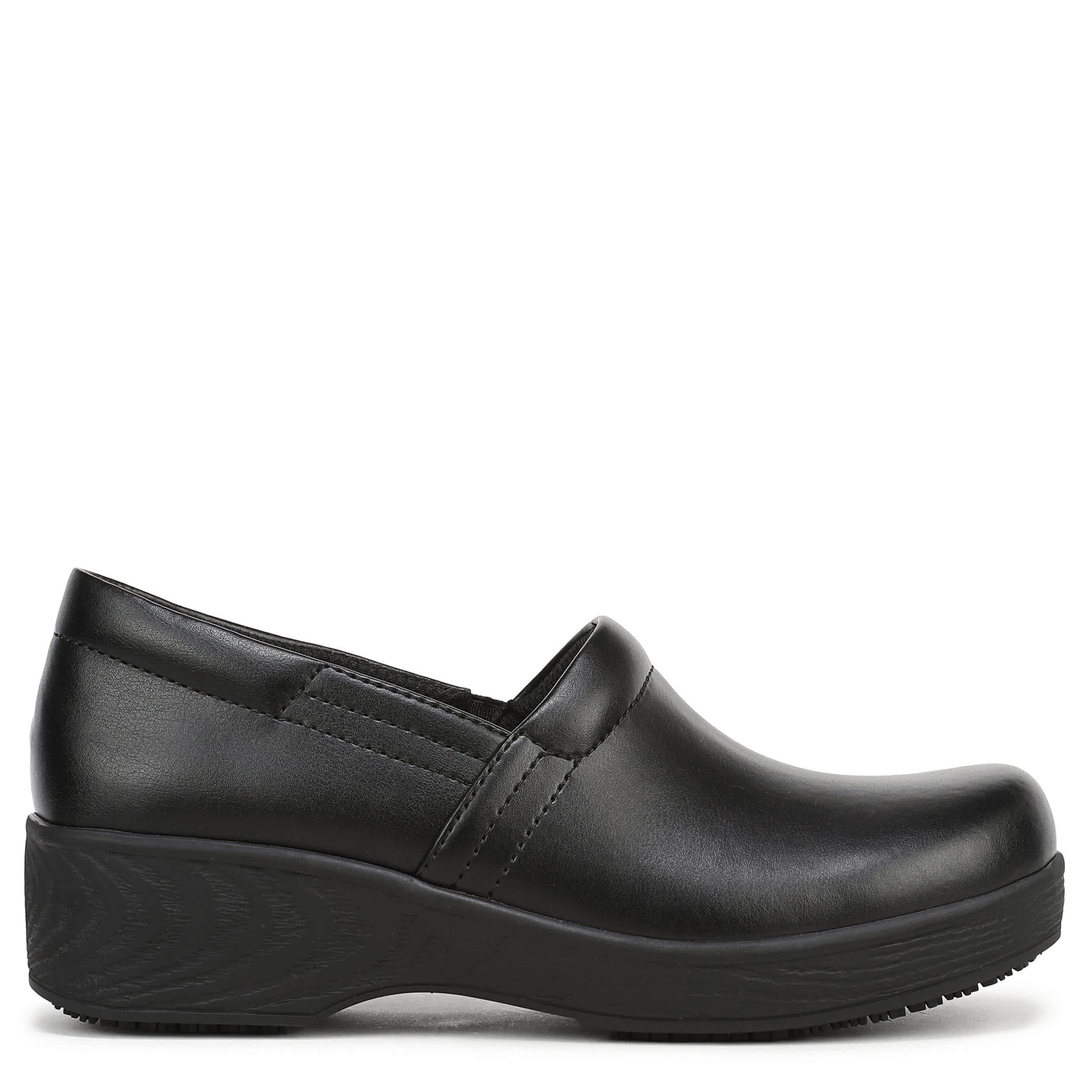 DR. SCHOLLS WORK-WOMENS DYNAMO LITE CLOG-BLACK & 