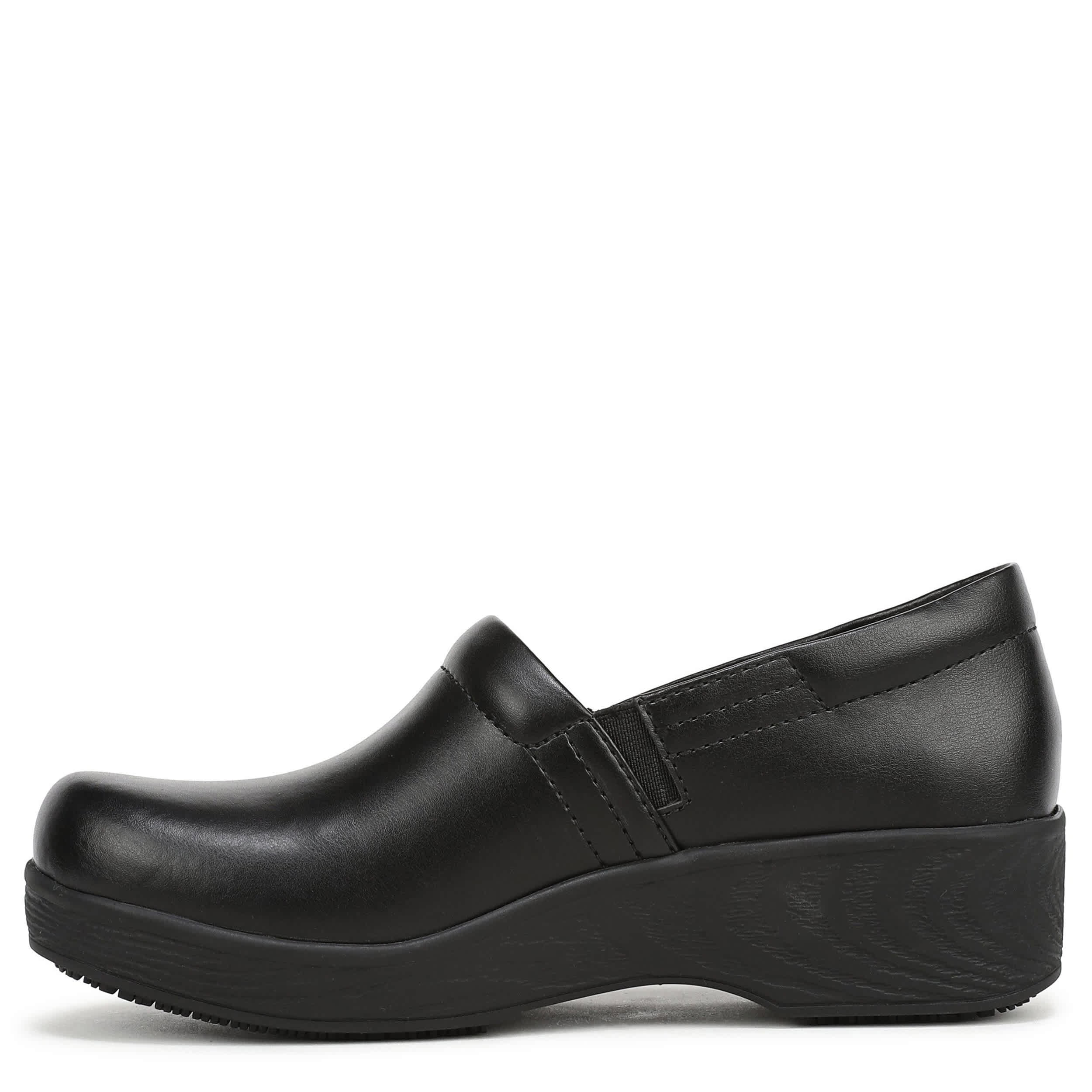 DR. SCHOLLS WORK-WOMENS DYNAMO LITE CLOG-BLACK & 
