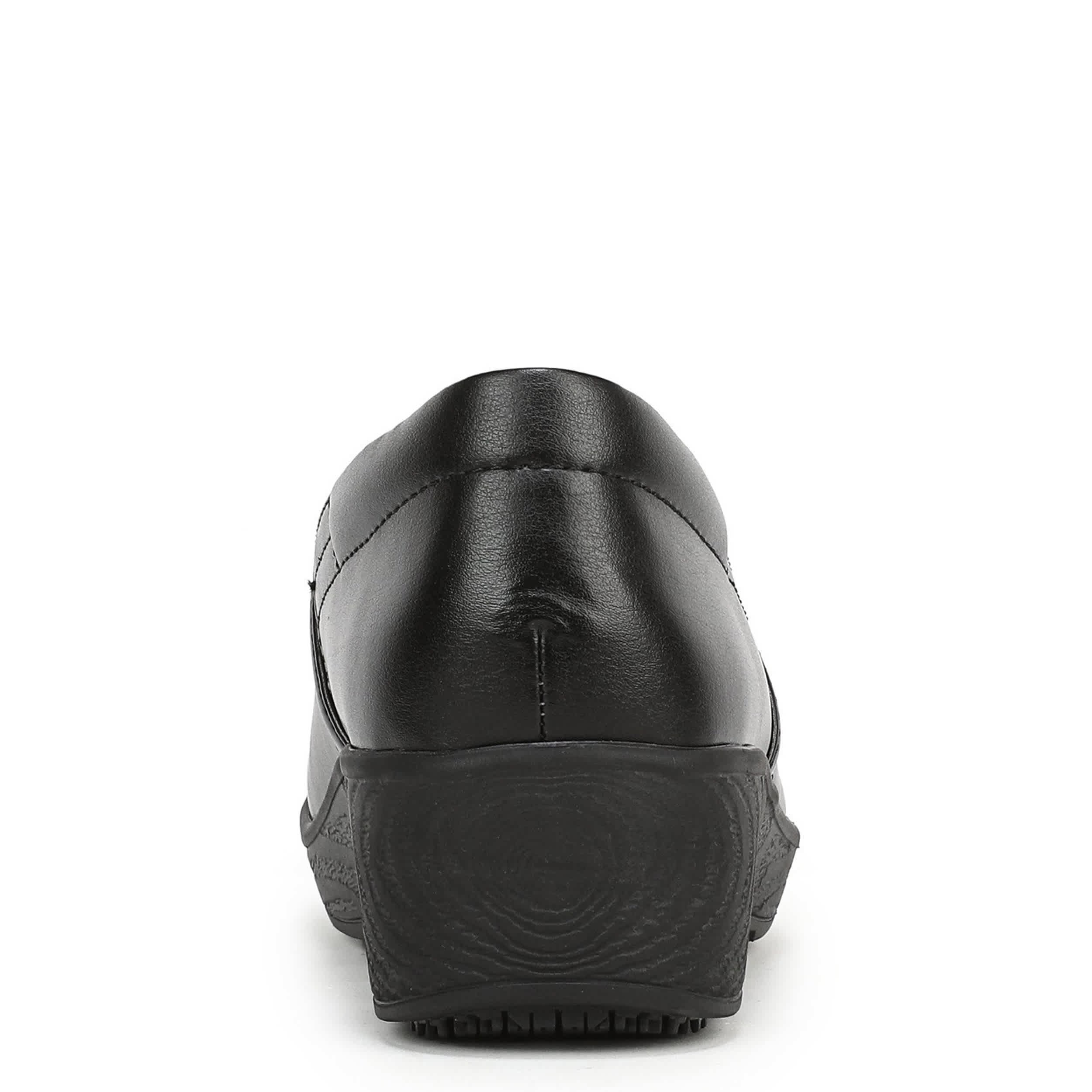 DR. SCHOLLS WORK-WOMENS DYNAMO LITE CLOG-BLACK & 