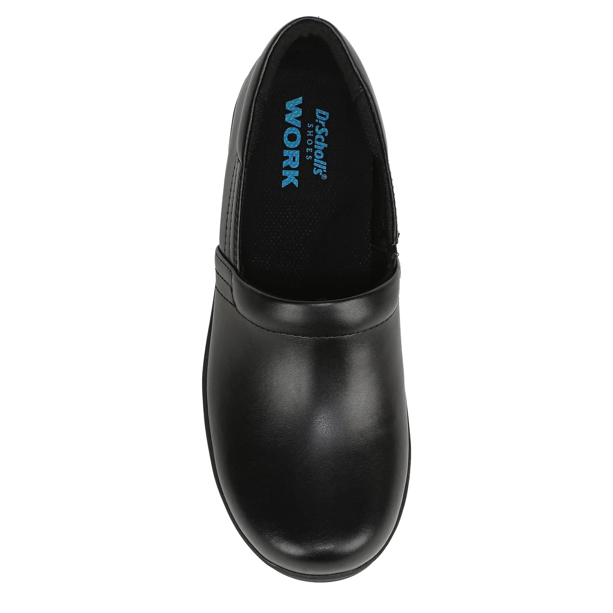 DR. SCHOLLS WORK-WOMENS DYNAMO LITE CLOG-BLACK & 