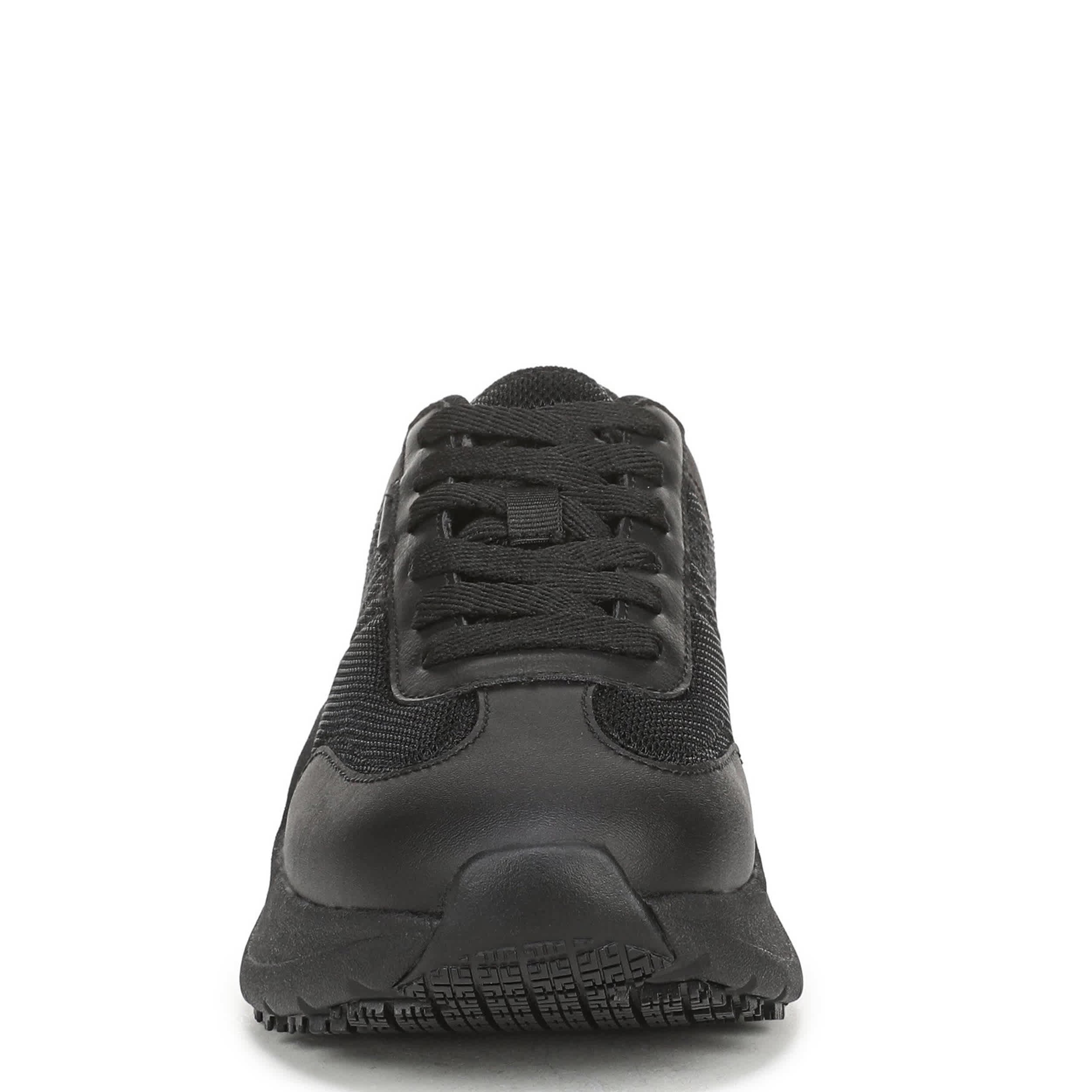 DR. SCHOLLS WORK-WOMENS WALK MODE SLIP RESISTANT-BLACK & 