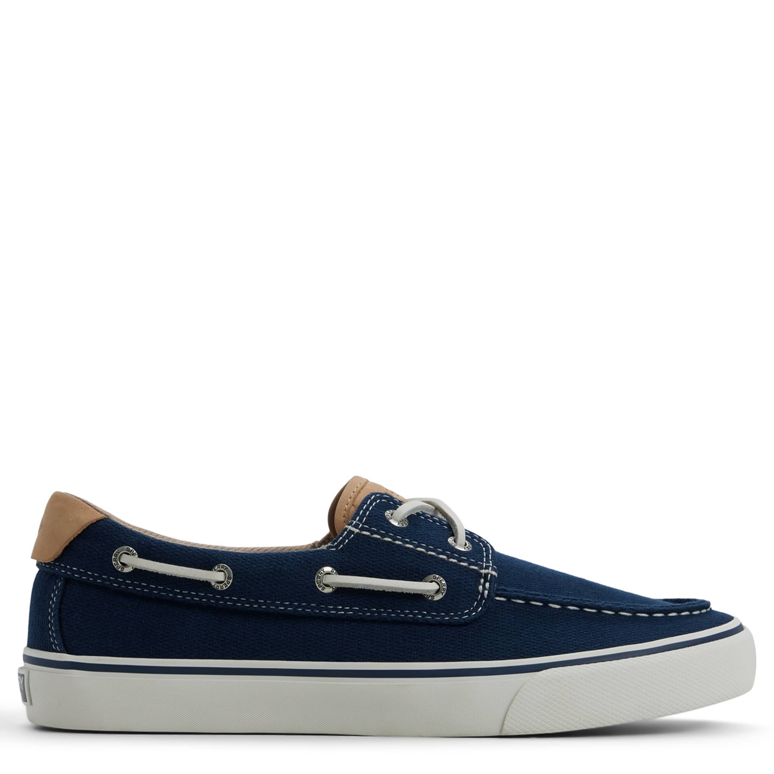 SPERRY-MENS HELM 2-EYE SNEAKER-NAVY & 