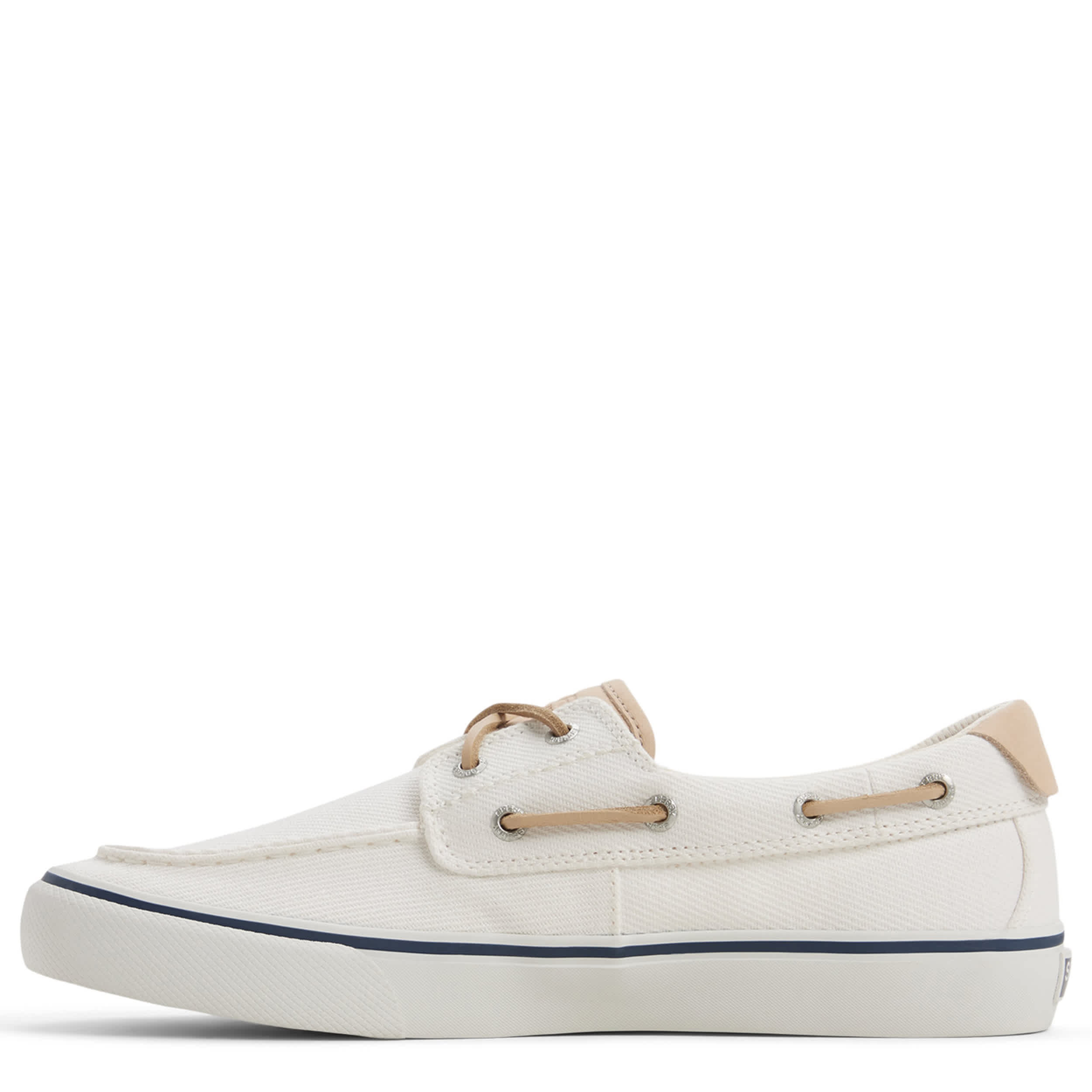 SPERRY-MENS HELM 2-EYE SNEAKER-WHITE & 