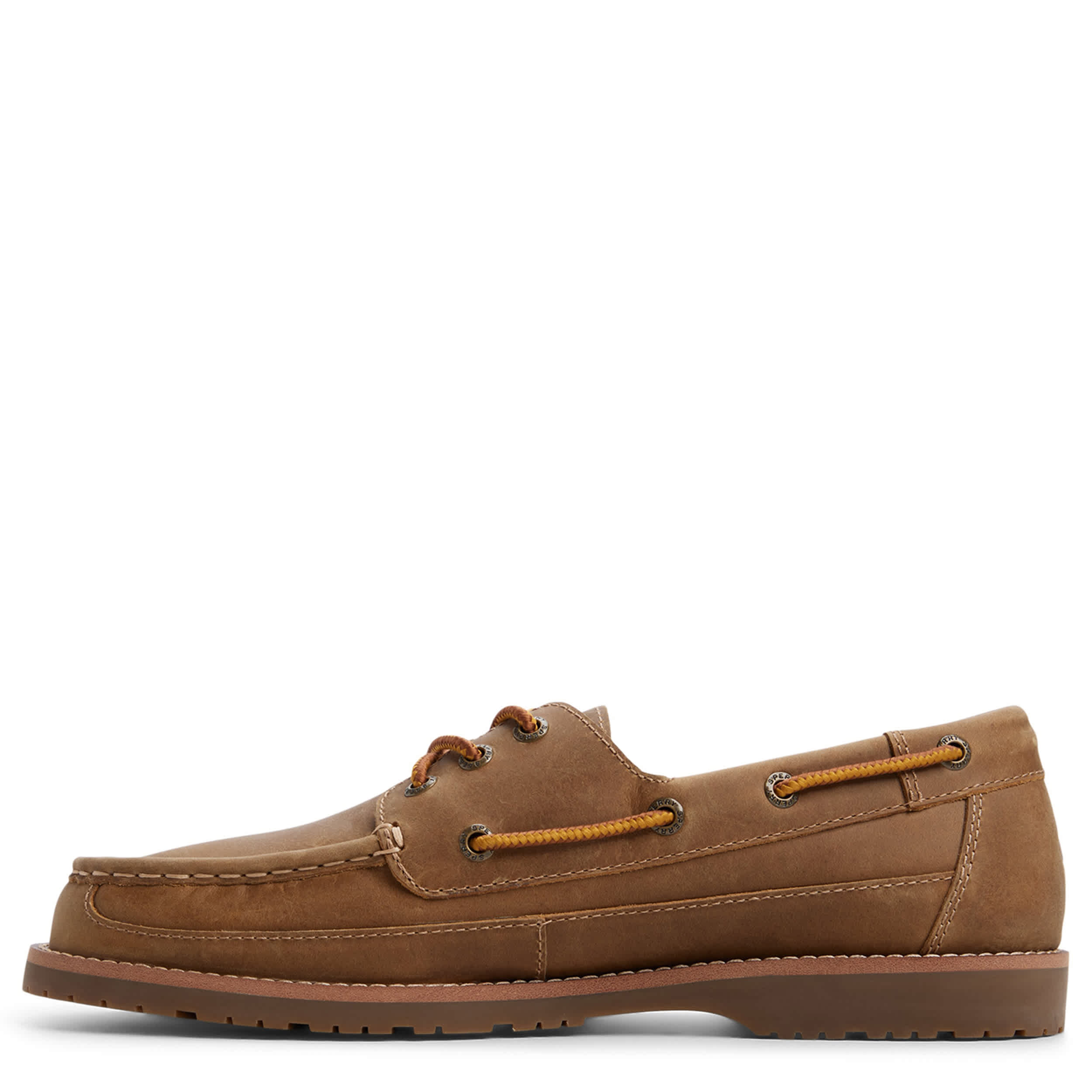SPERRY-MENS A/O 3-EYE MINI LUG BOAT SHOE-BEIGE & 