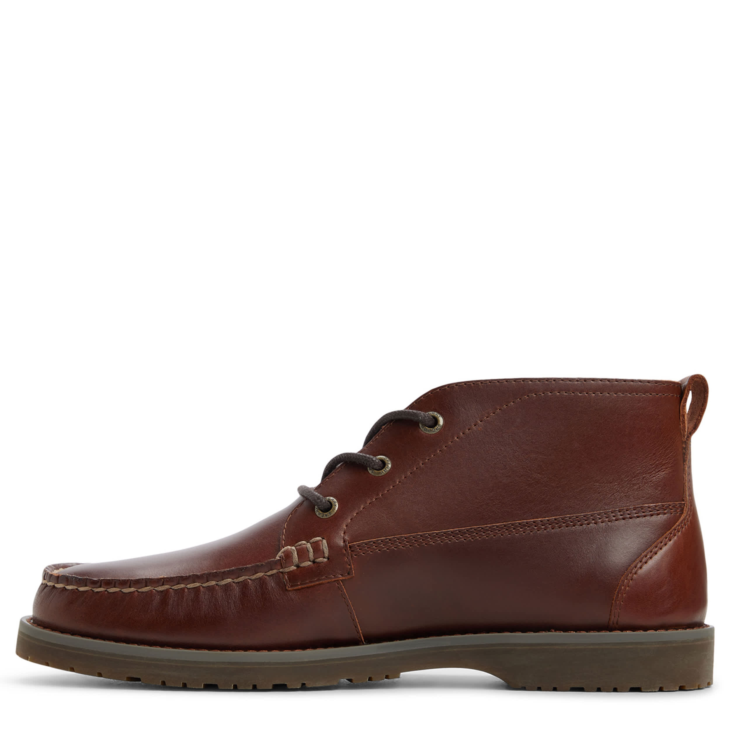 SPERRY-MENS MINI LUG CHUKKA BOOT-DARK BROWN & 