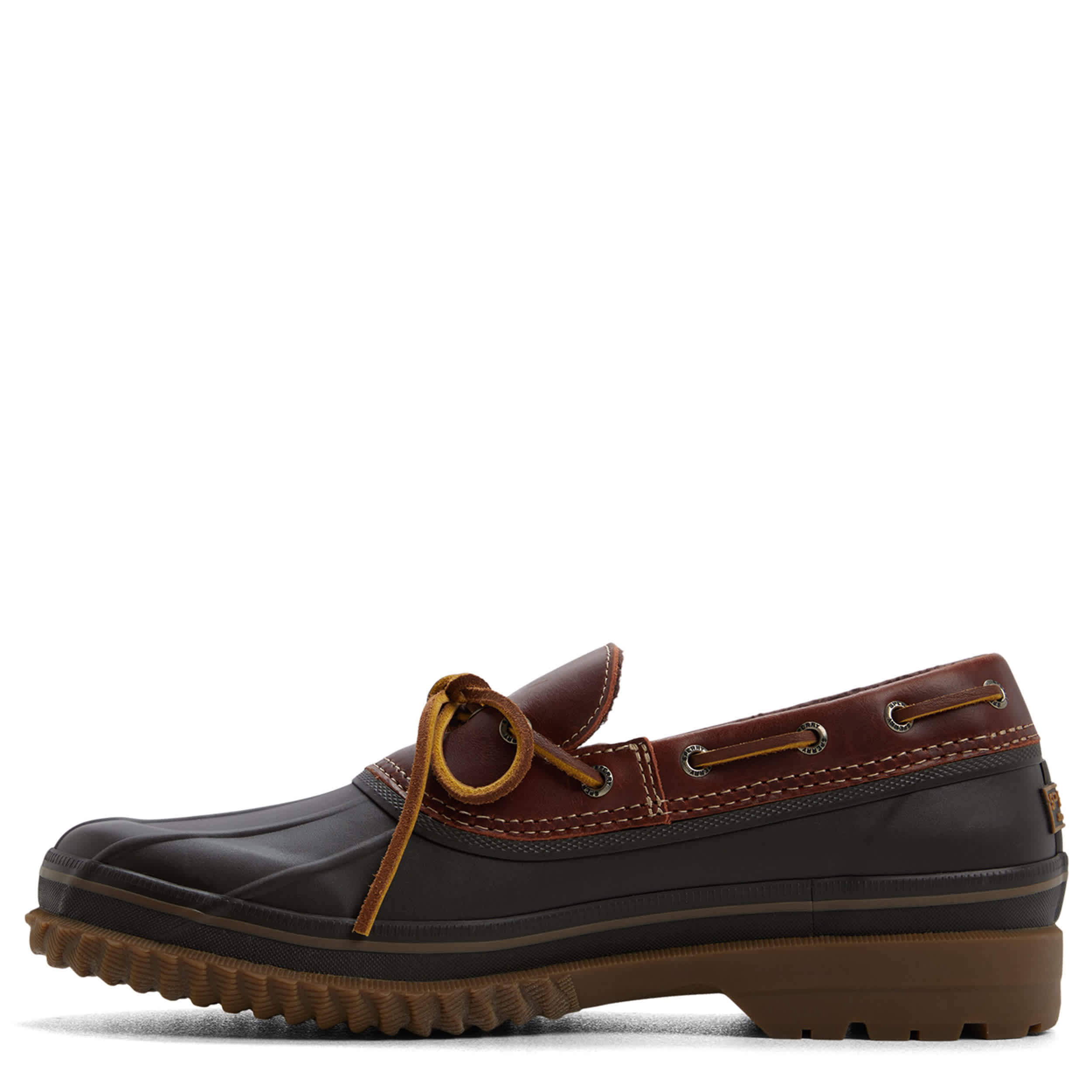 SPERRY-MENS DRAKE 1-EYE DUCK BOOT-DARK RED & 