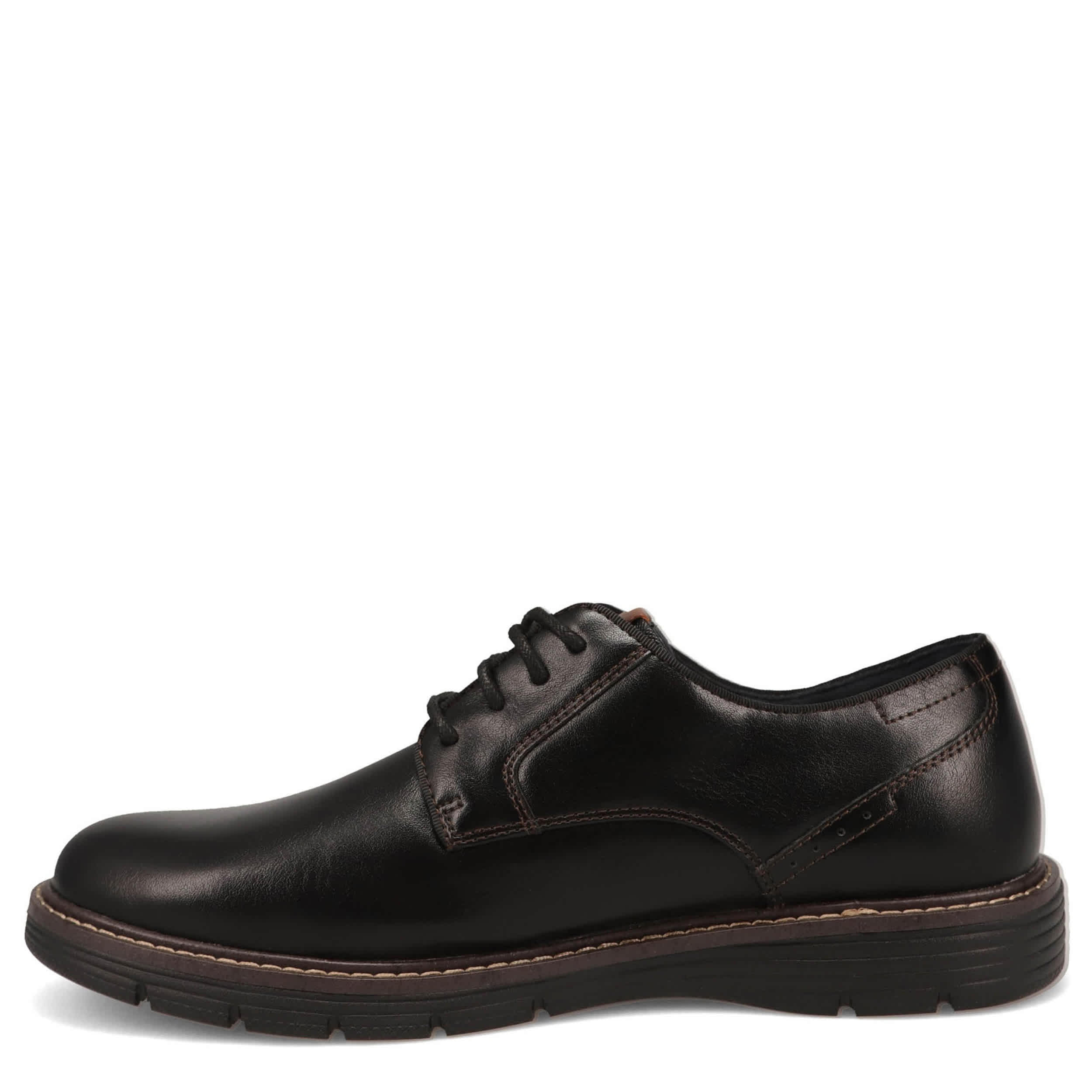DOCKERS-MENS EMIL CASUAL OXFORD-BLACK & 