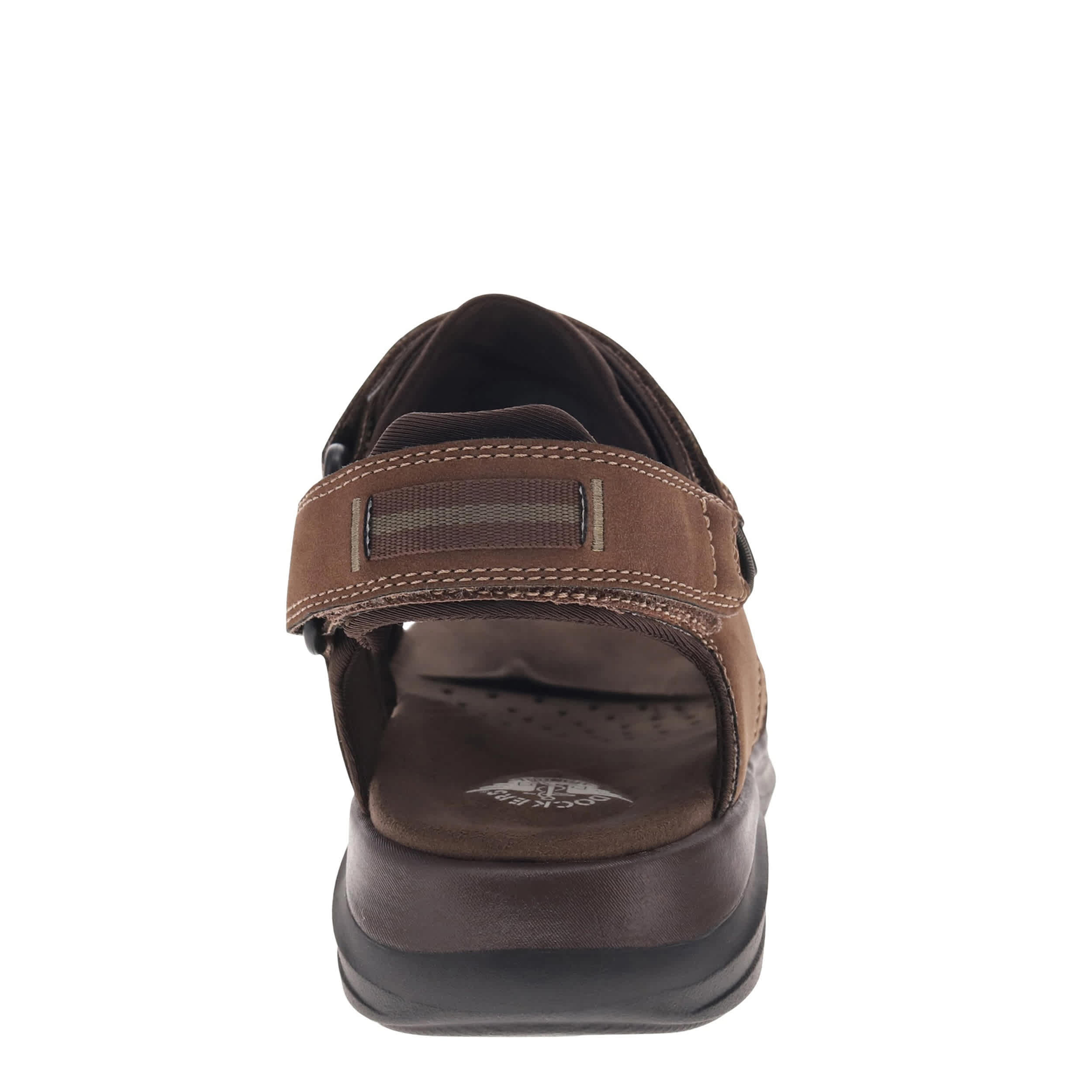 DOCKERS-MENS BANBURY OUTDOOR SANDAL-DARK TAN & 