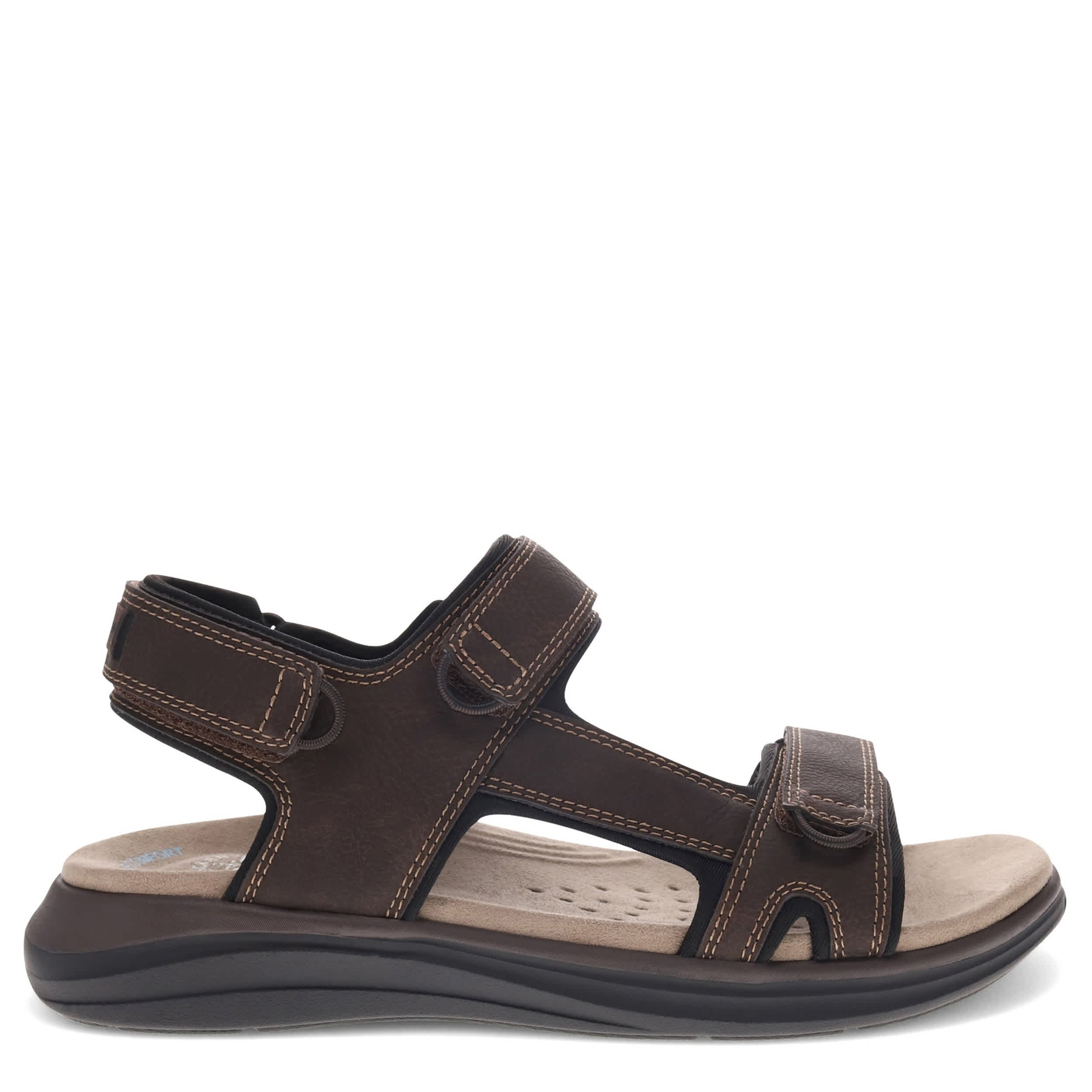DOCKERS-MENS BRADBURN OUTDOOR SANDAL-DARK BROWN & 