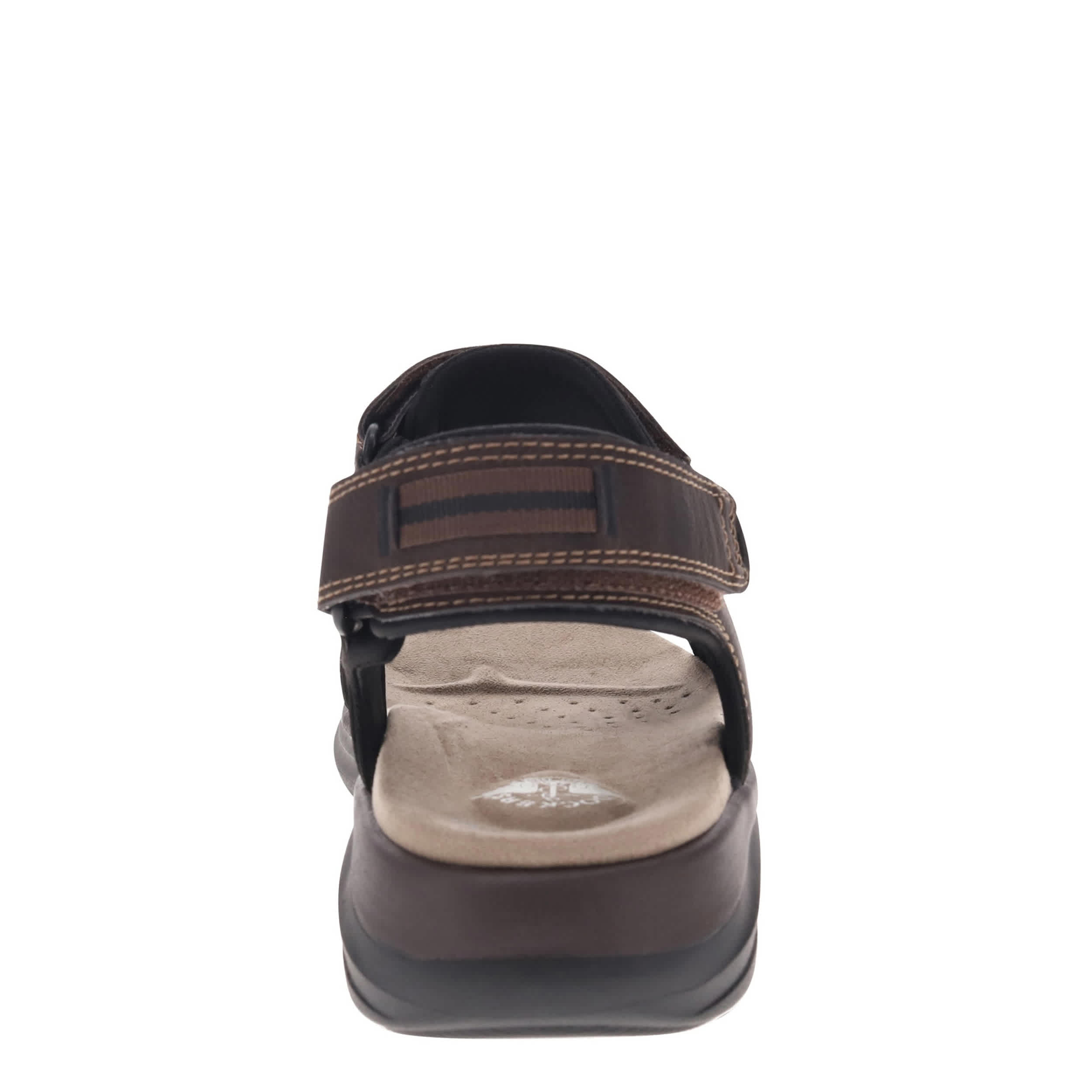 DOCKERS-MENS BRADBURN OUTDOOR SANDAL-DARK BROWN & 
