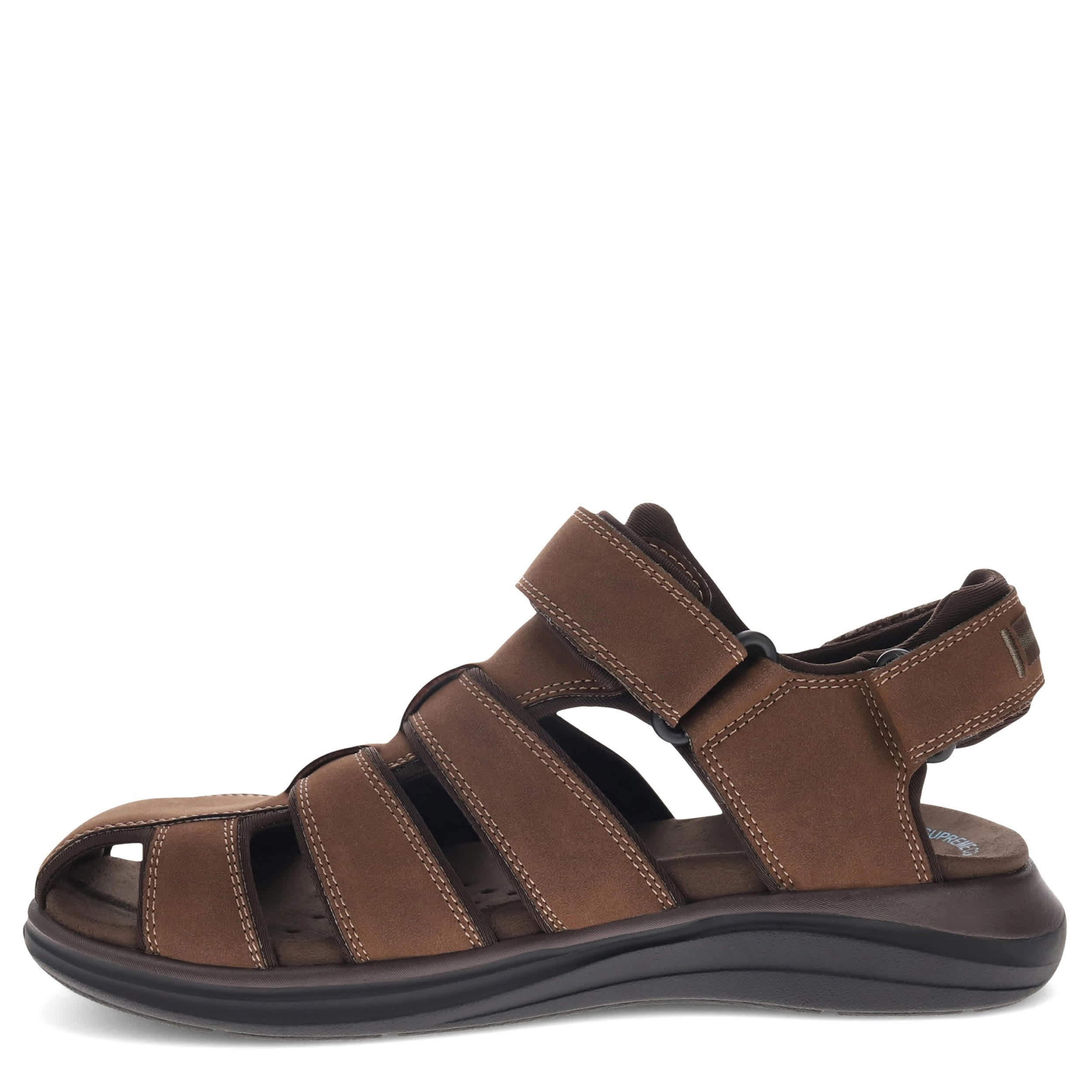 DOCKERS-MENS BYRD OUTDOOR SANDAL-DARK TAN & 