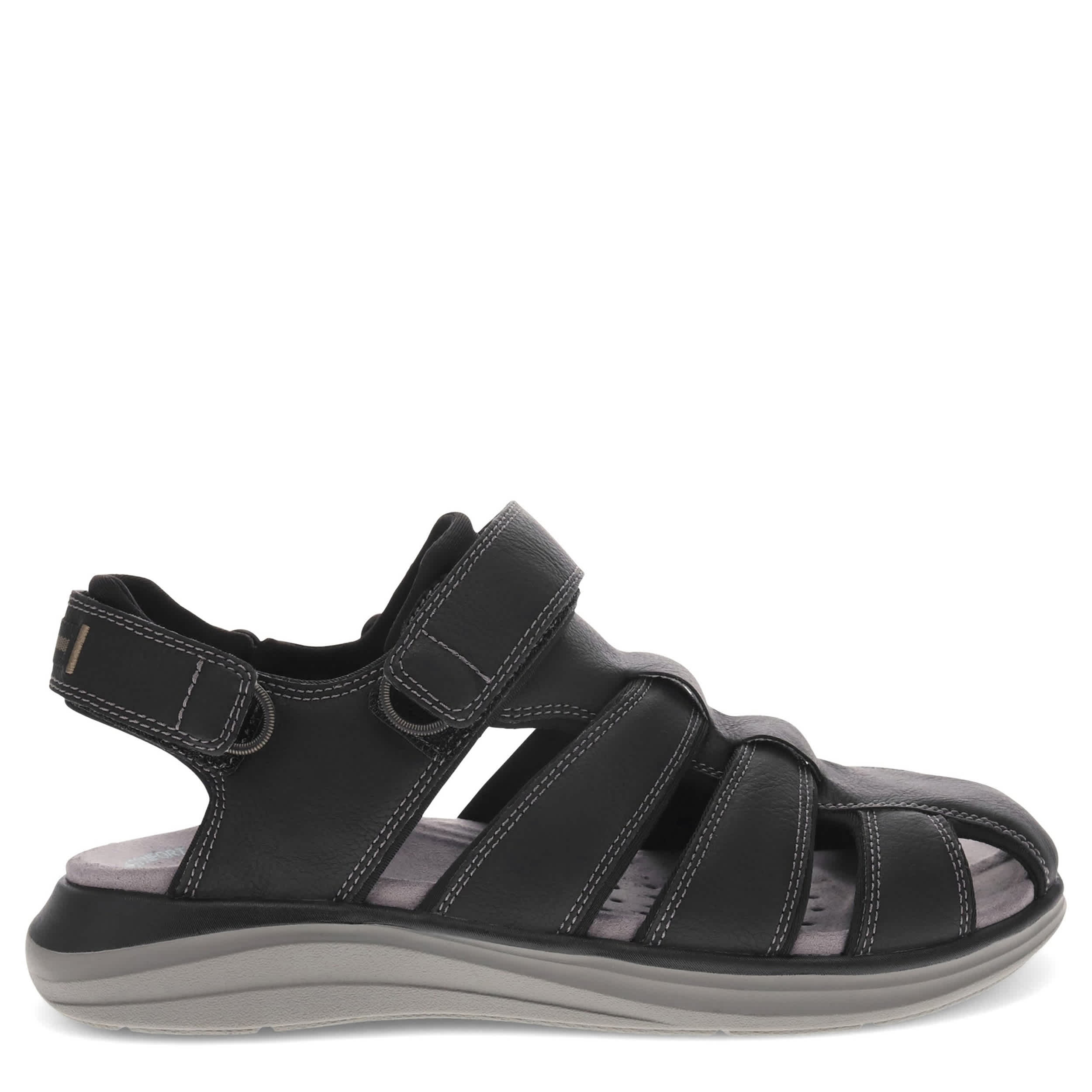 DOCKERS-MENS BYRD OUTDOOR SANDAL-BLACK & 