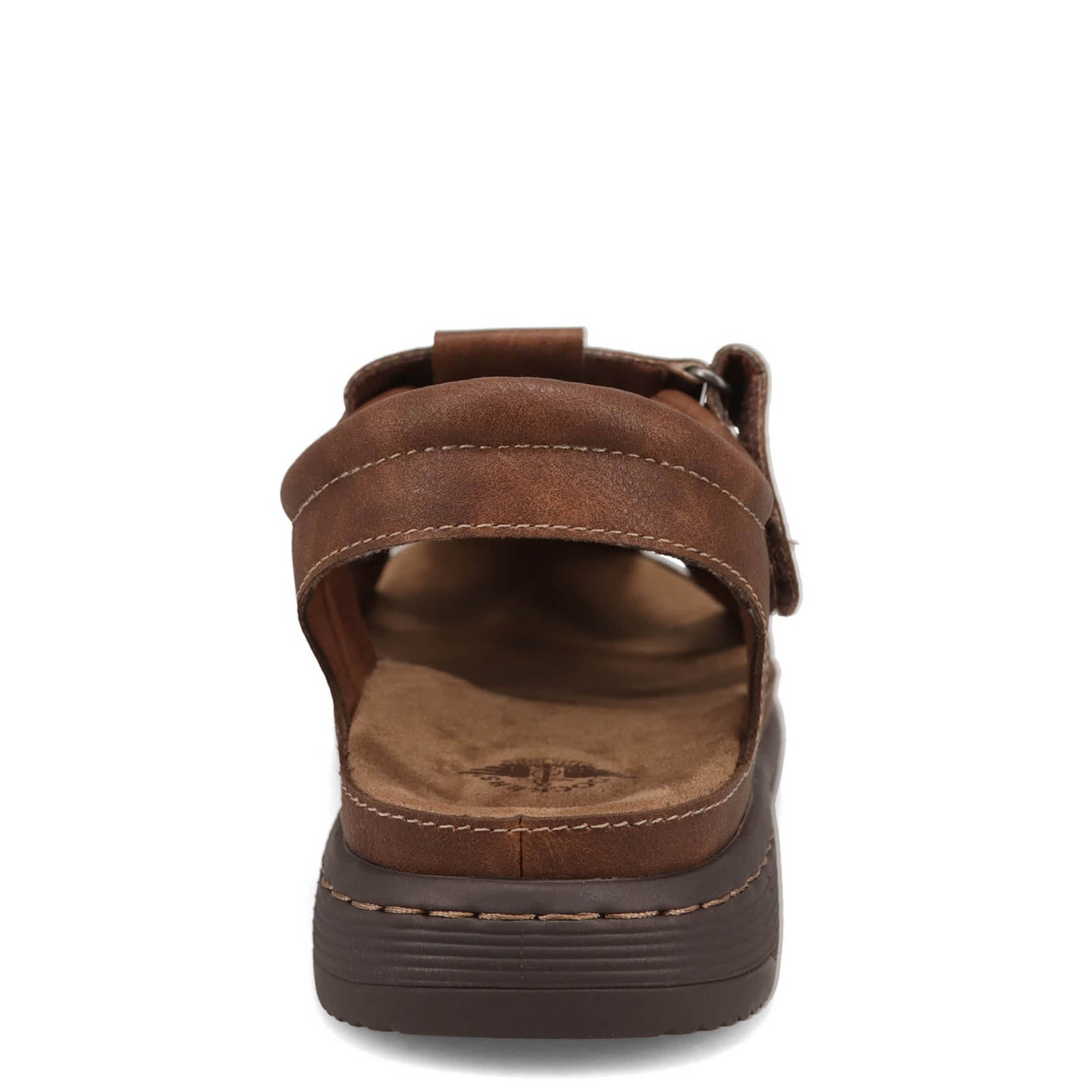 DOCKERS-MENS SARASOTA OUTDOOR SANDAL-DARK TAN & 