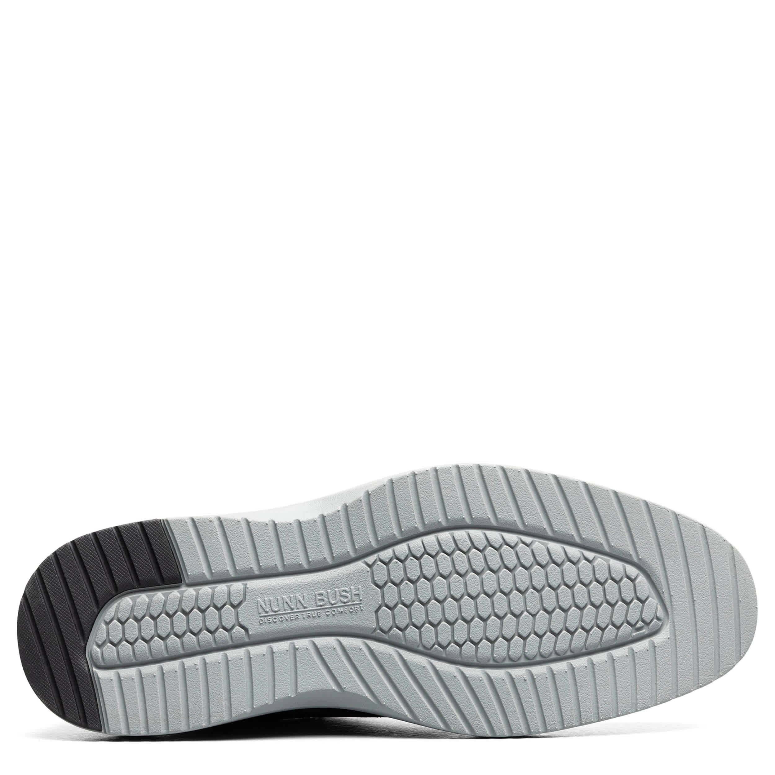 NUNN BUSH-MENS GATES MOC TOE OXFORD-BLACK & 