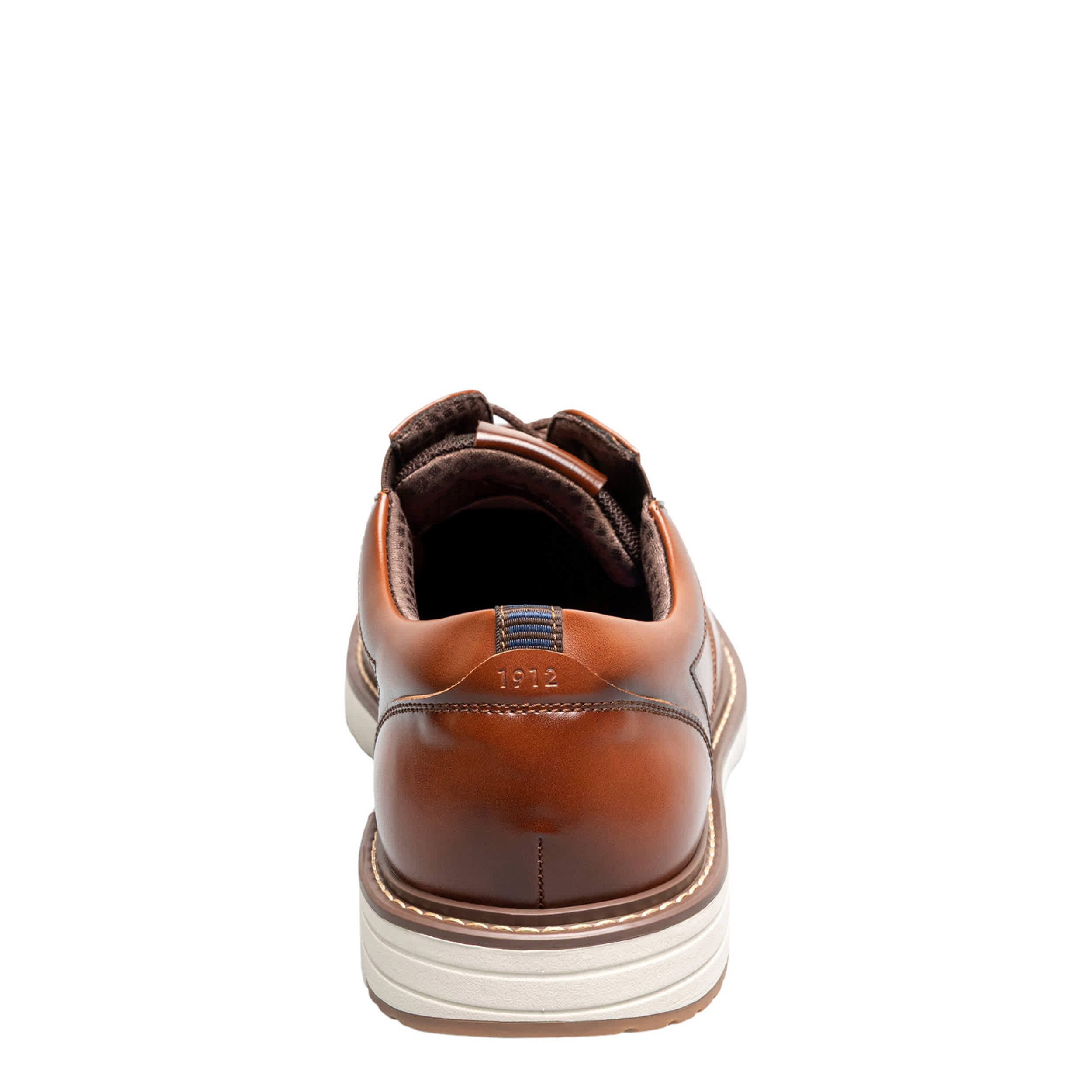 NUNN BUSH-MENS GATES MOC TOE OXFORD-COGNAC & 