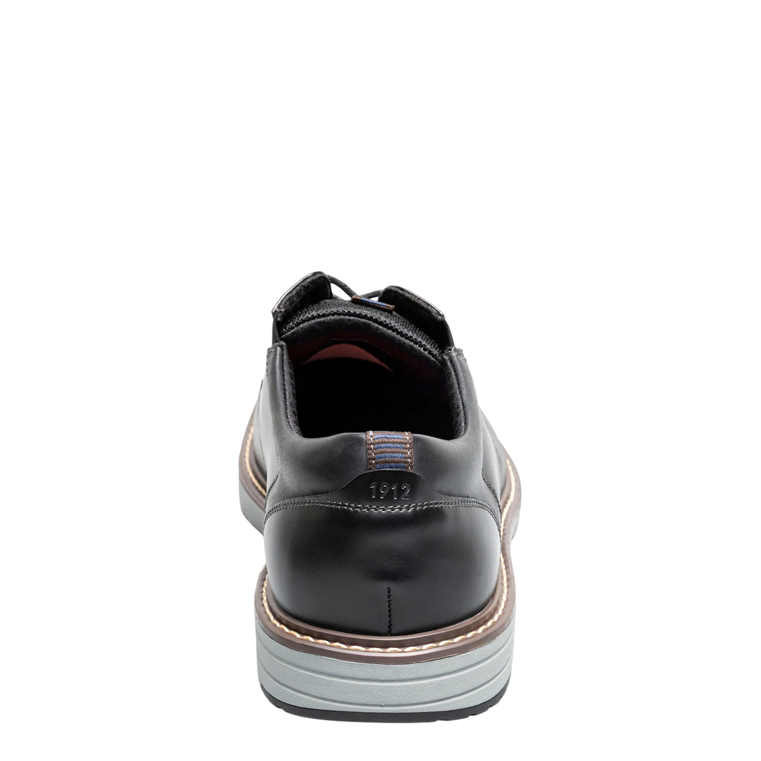 NUNN BUSH-MENS GRIFF CAP TOE OXFORD-BLACK & 