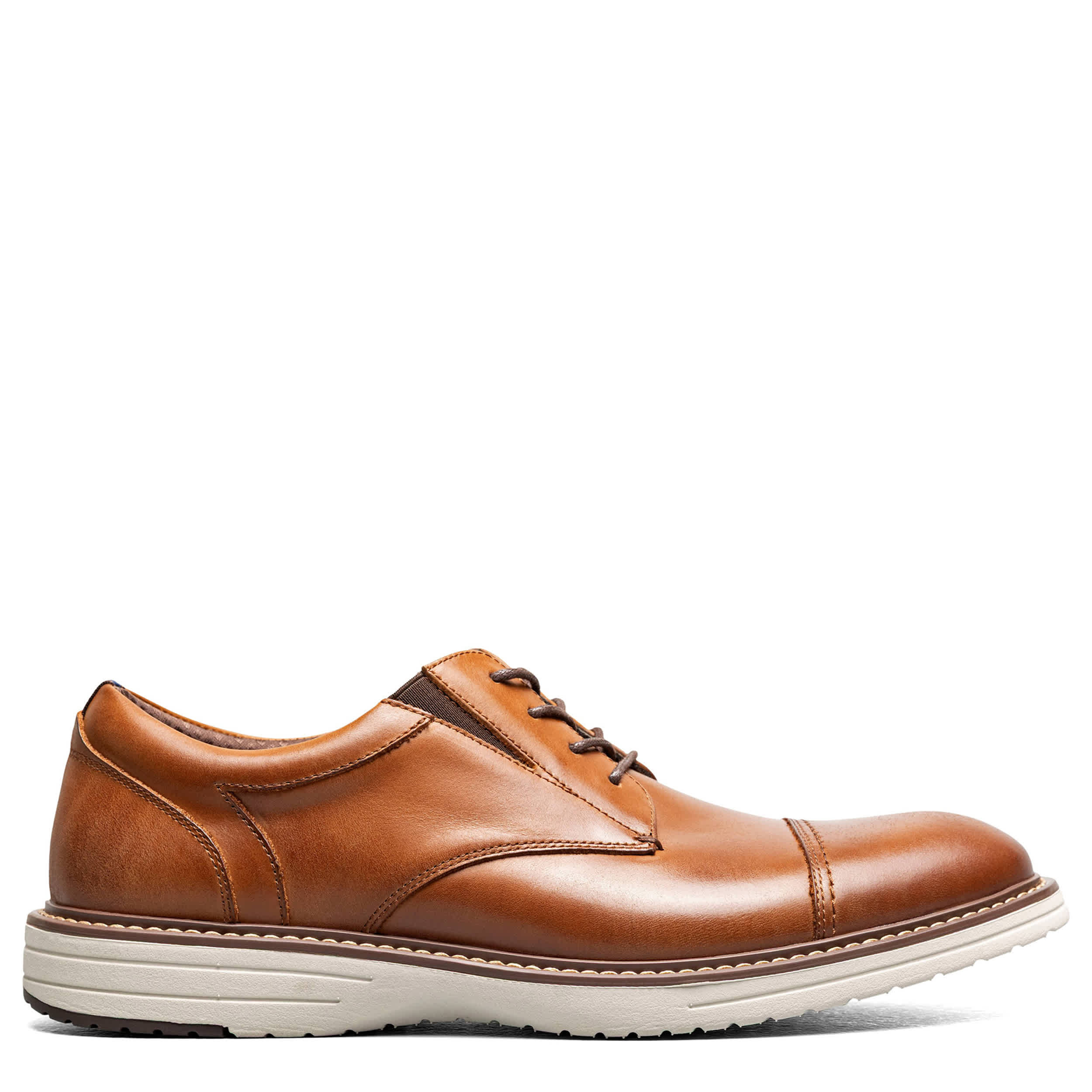 NUNN BUSH-MENS GRIFF CAP TOE OXFORD-COGNAC & 