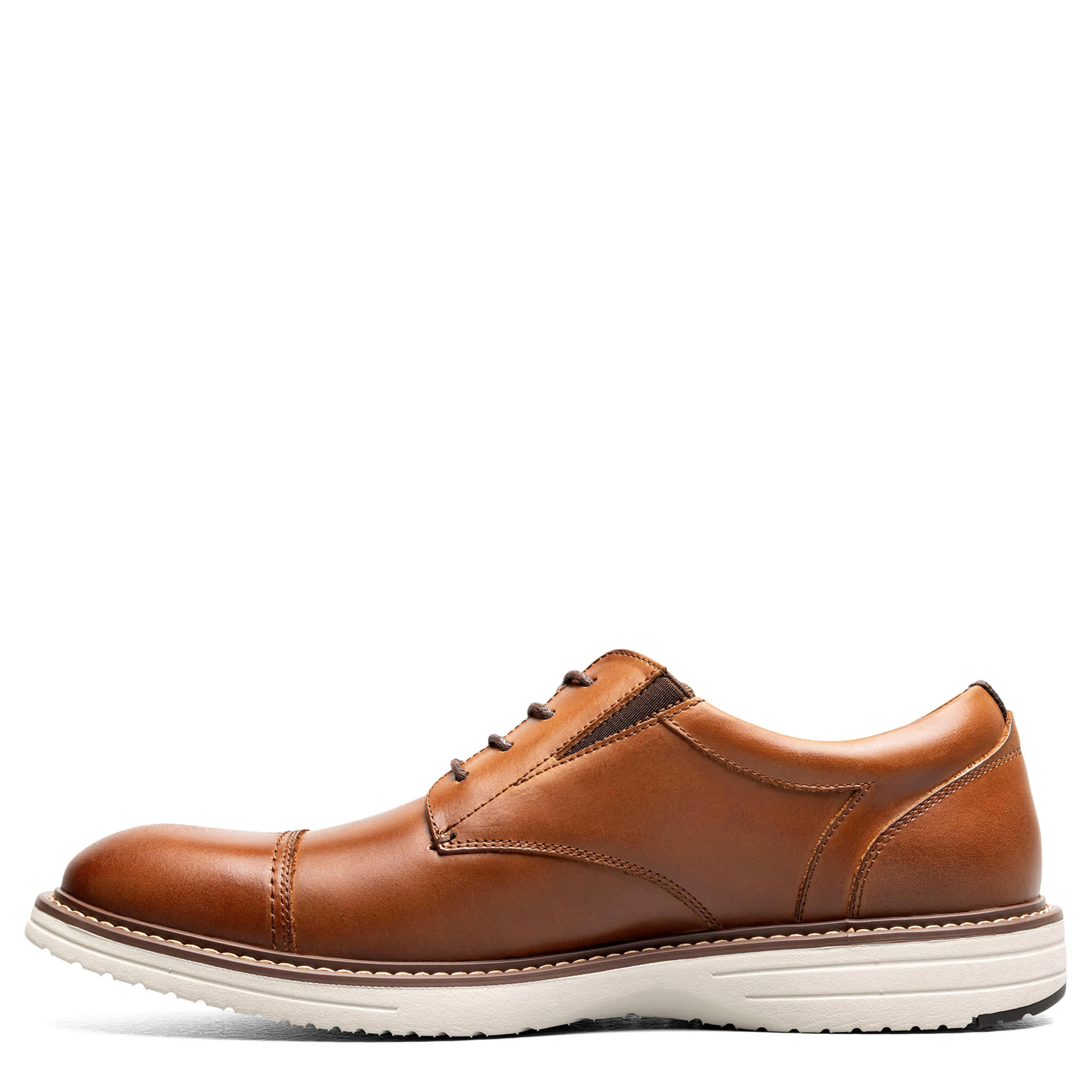 NUNN BUSH-MENS GRIFF CAP TOE OXFORD-COGNAC & 