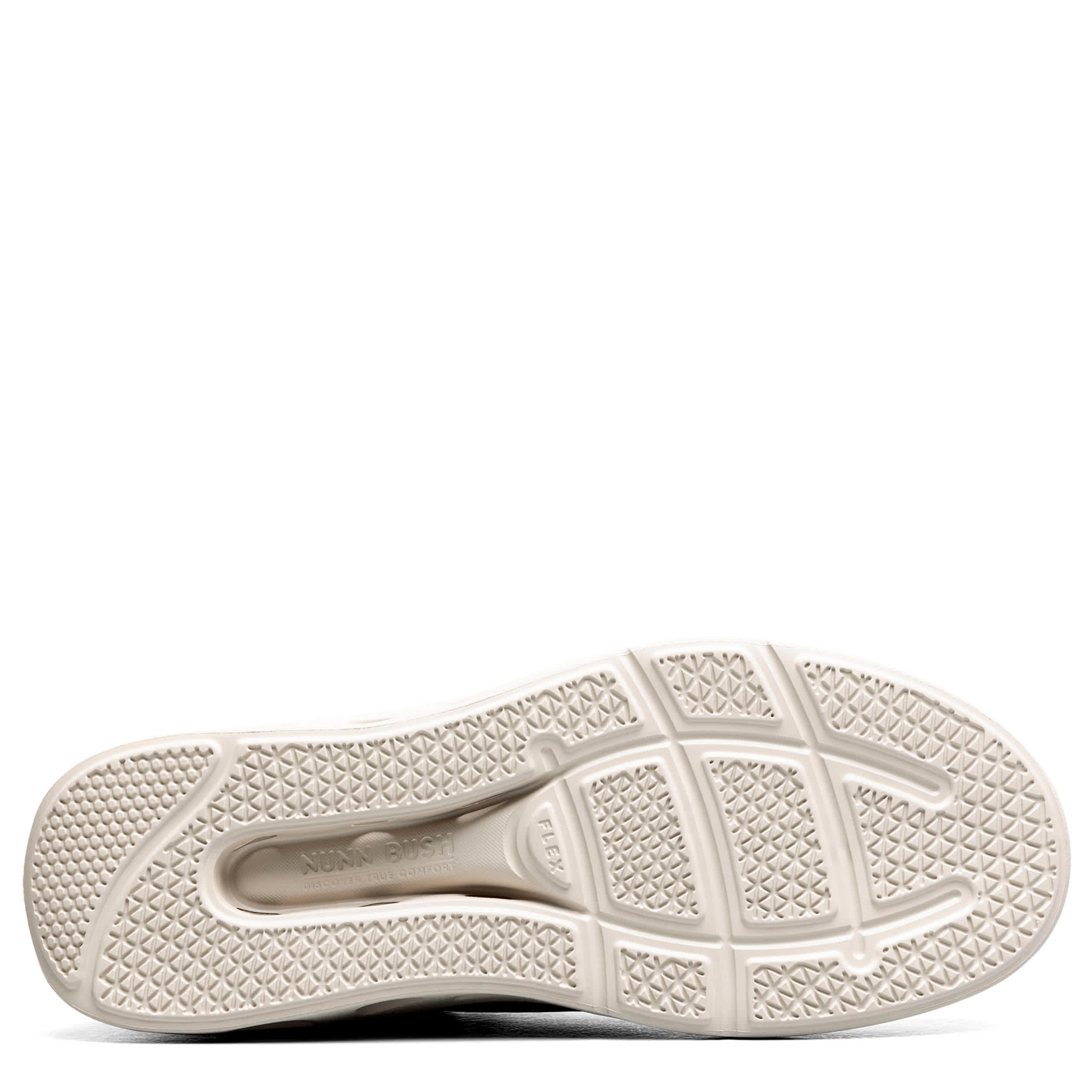 NUNN BUSH-MENS PONTE PERF SNEAKER-GREY & 
