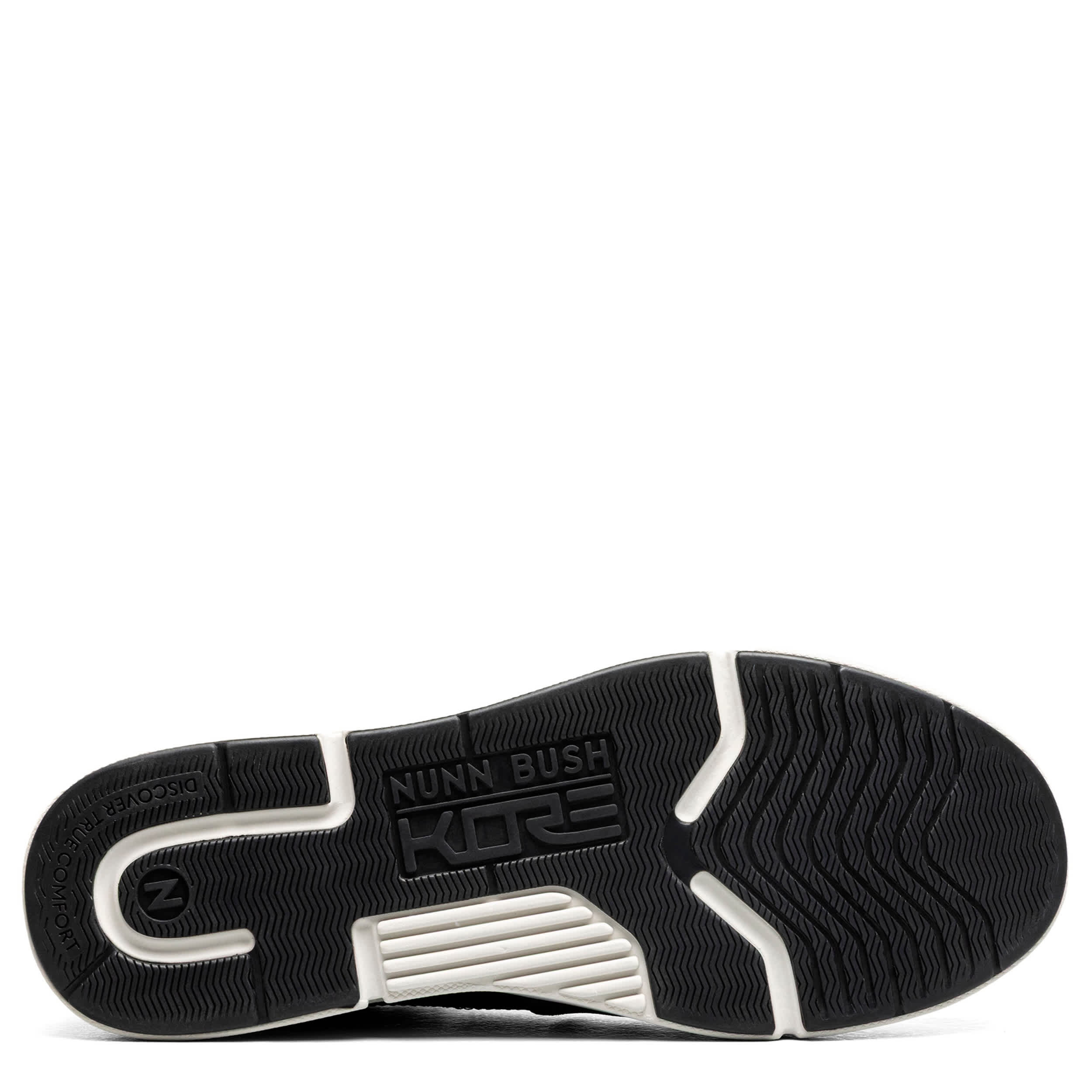 NUNN BUSH-MENS KORE CITY RALLY MOC TOE SNEAKER-BLACK & 