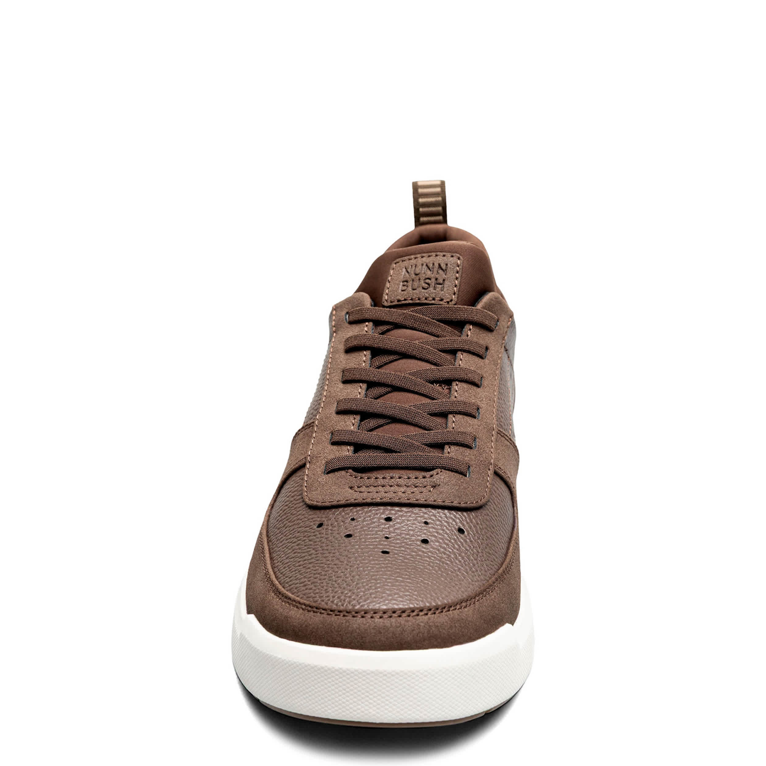 NUNN BUSH-MENS KORE CITY RALLY MOC TOE SNEAKER-BROWN & 