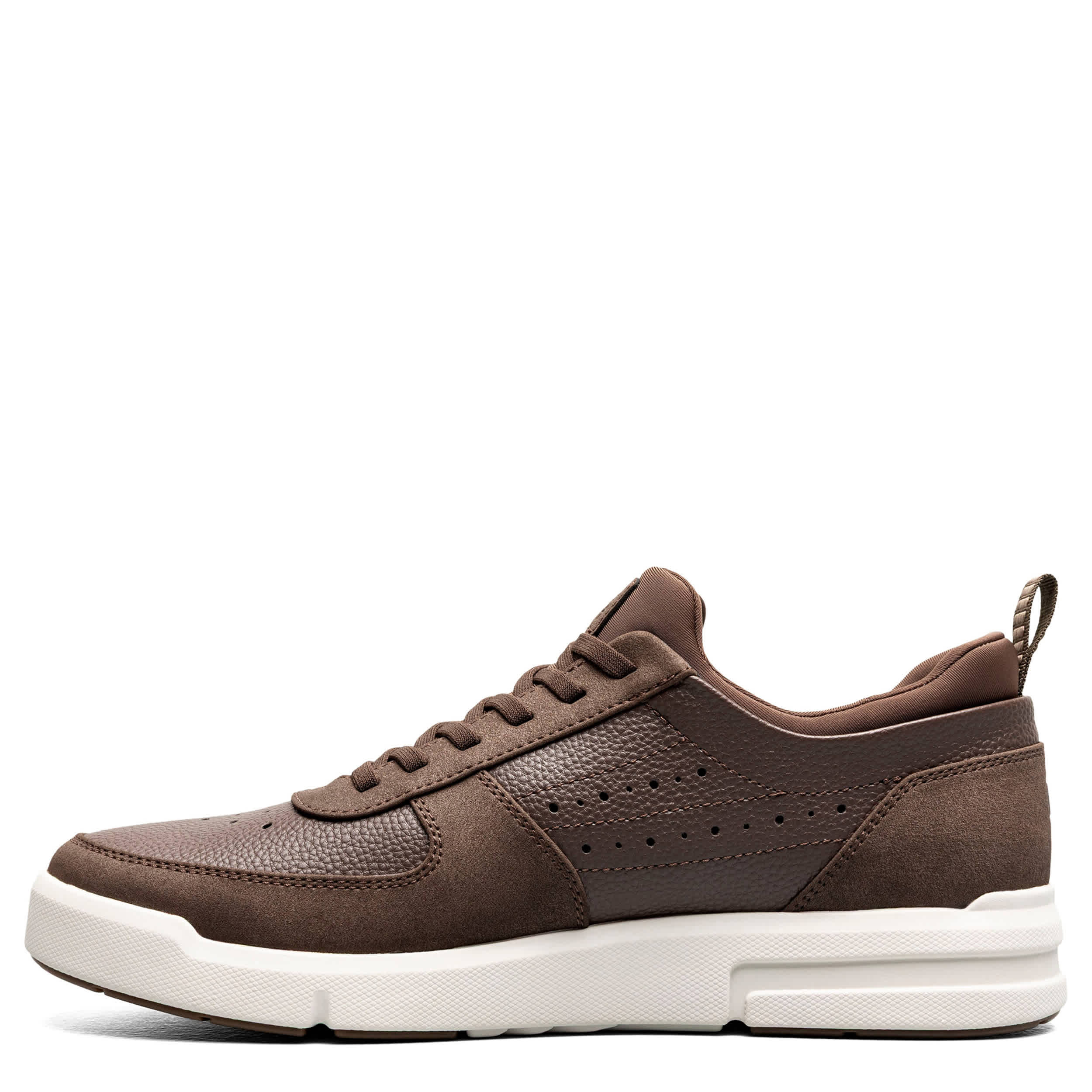 NUNN BUSH-MENS KORE CITY RALLY MOC TOE SNEAKER-BROWN & 