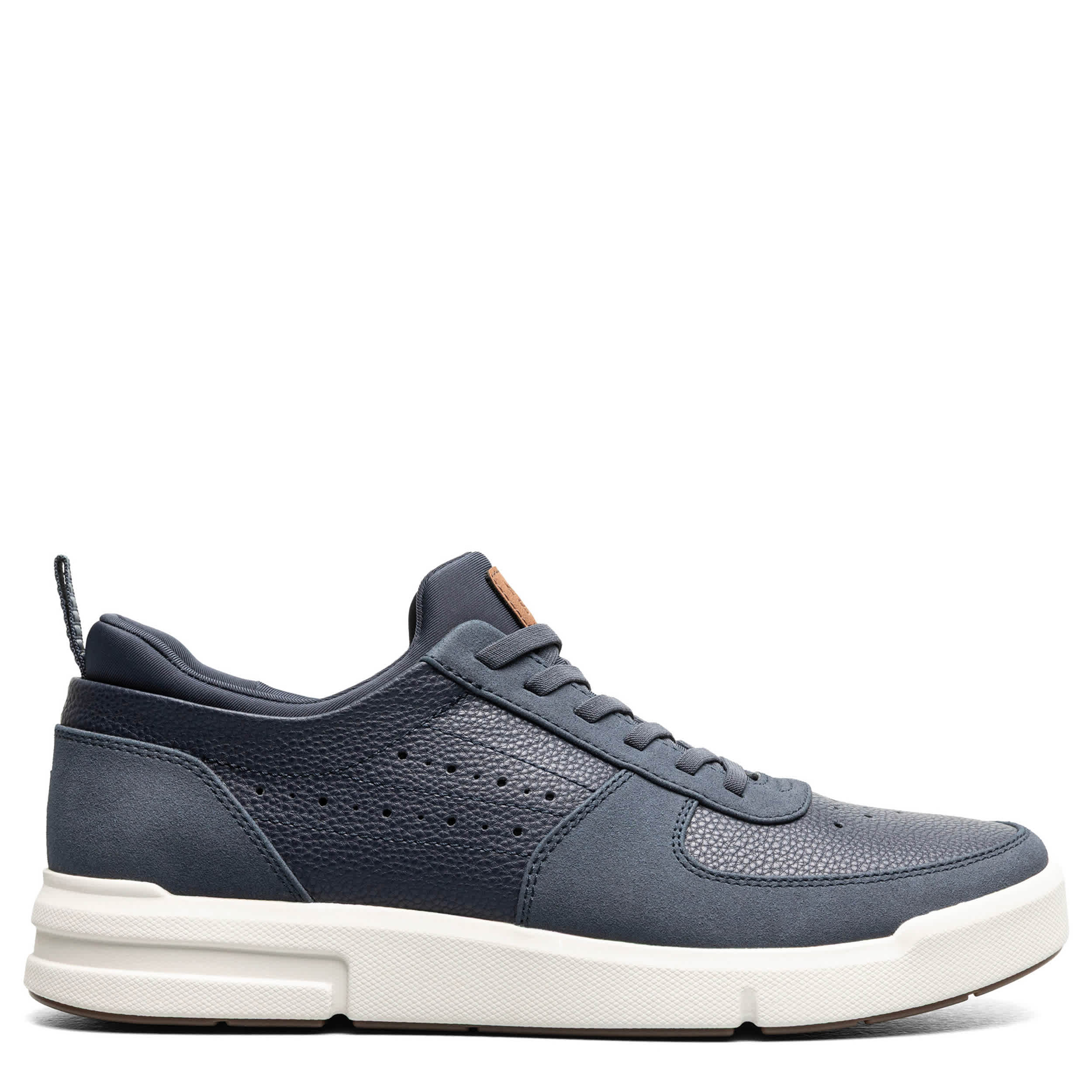 NUNN BUSH-MENS KORE CITY RALLY MOC TOE SNEAKER-NAVY & 