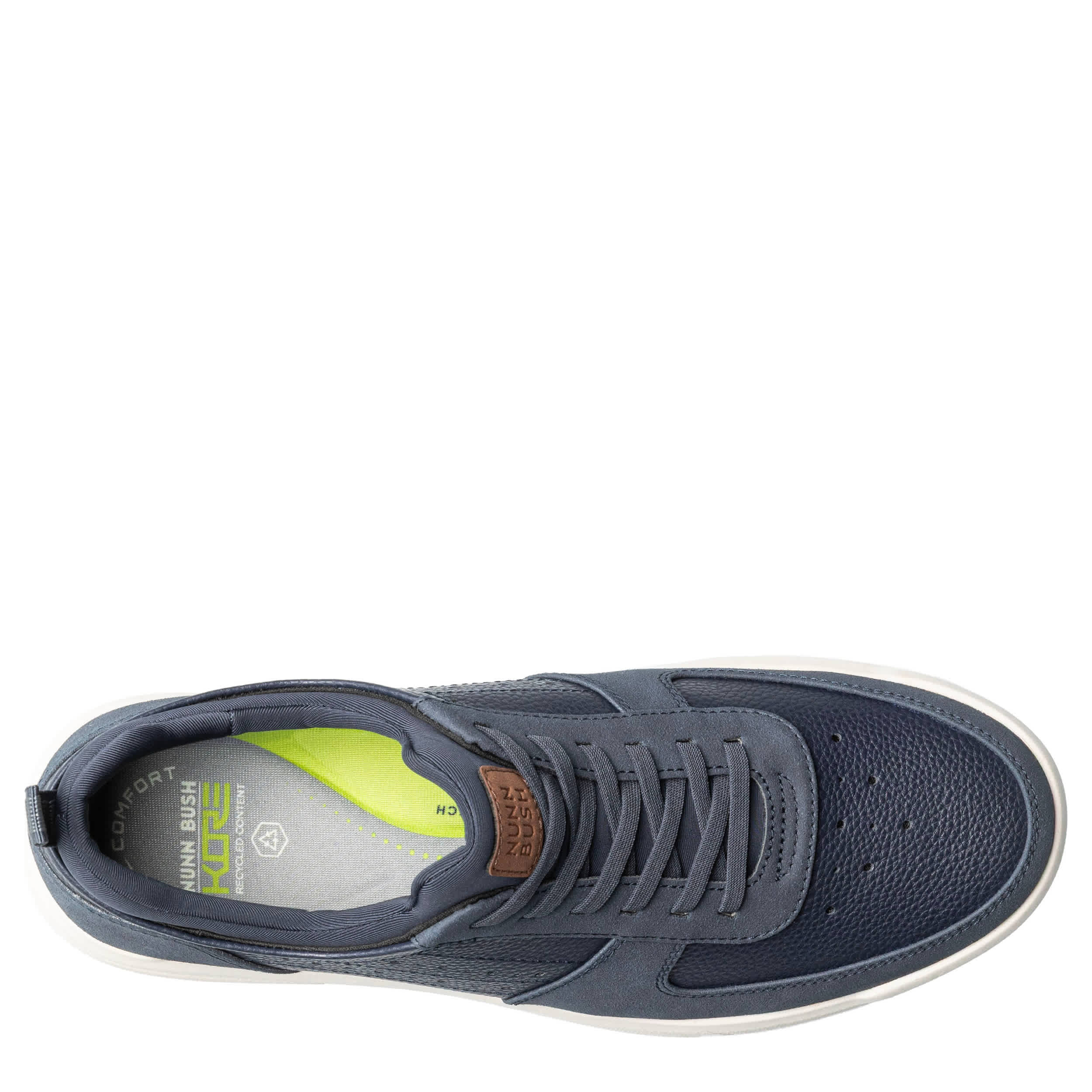 NUNN BUSH-MENS KORE CITY RALLY MOC TOE SNEAKER-NAVY & 