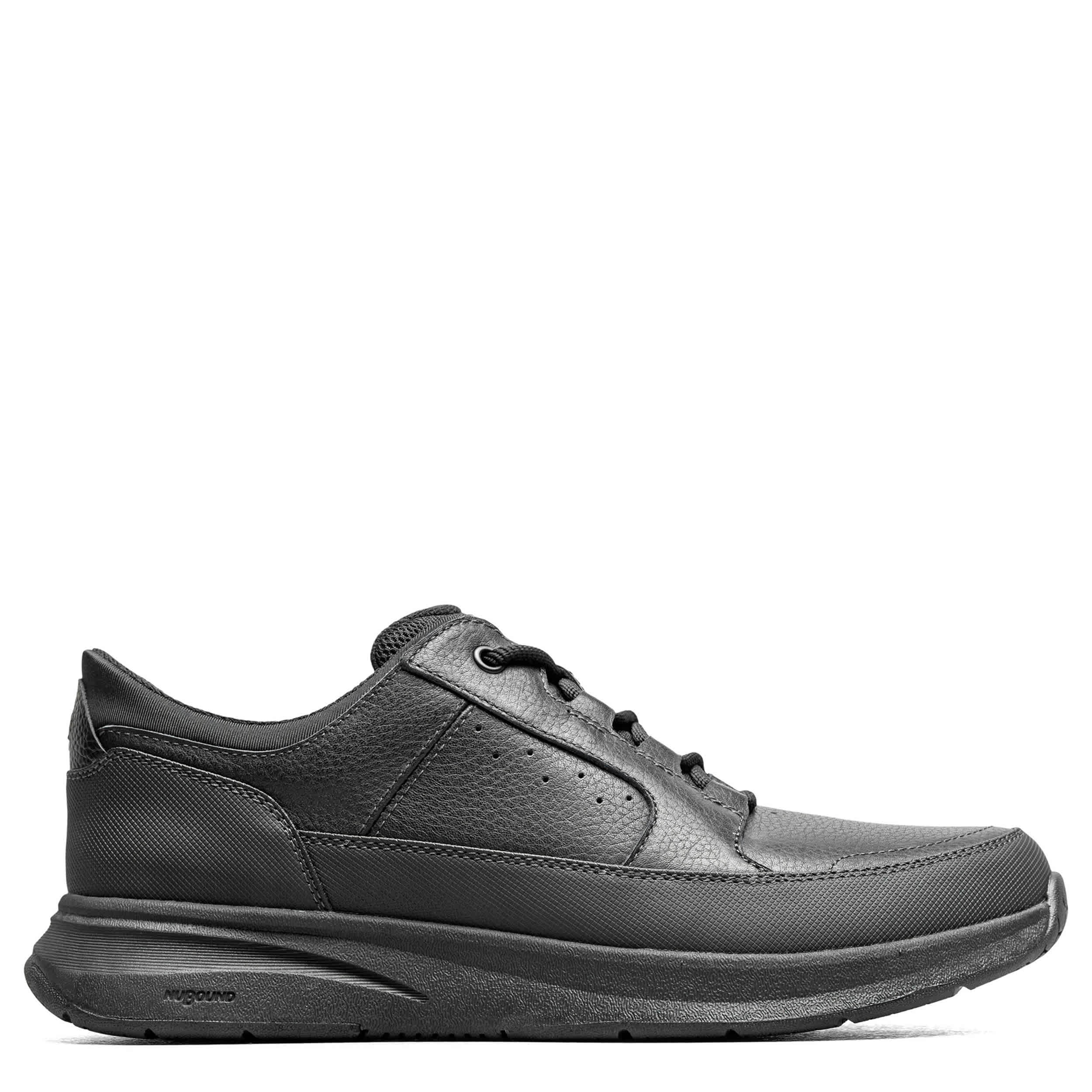 NUNN BUSH-MENS KORE TAZ EZ HANDS FREE MOC TOE OXFORD-BLACK & 