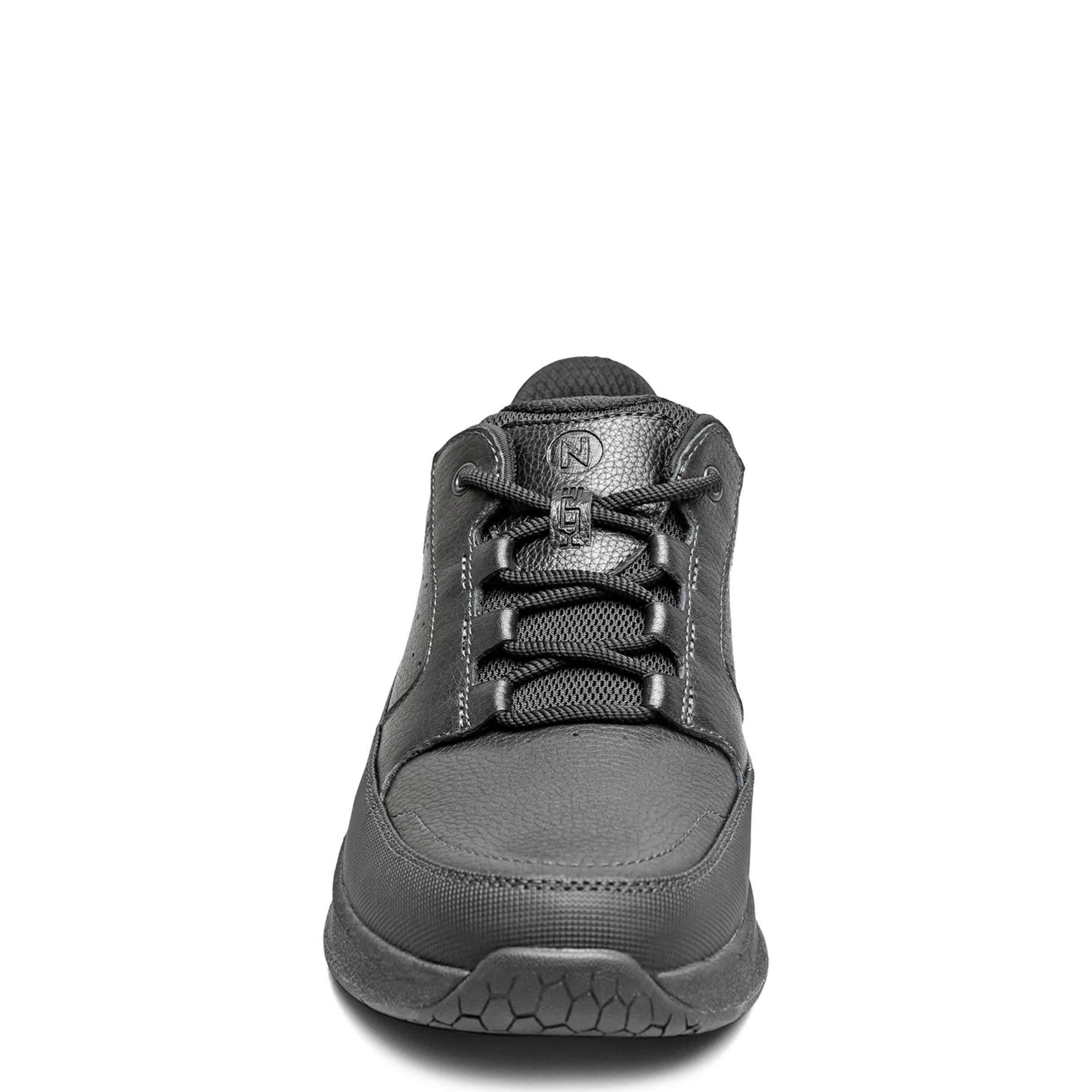 NUNN BUSH-MENS KORE TAZ EZ HANDS FREE MOC TOE OXFORD-BLACK & 