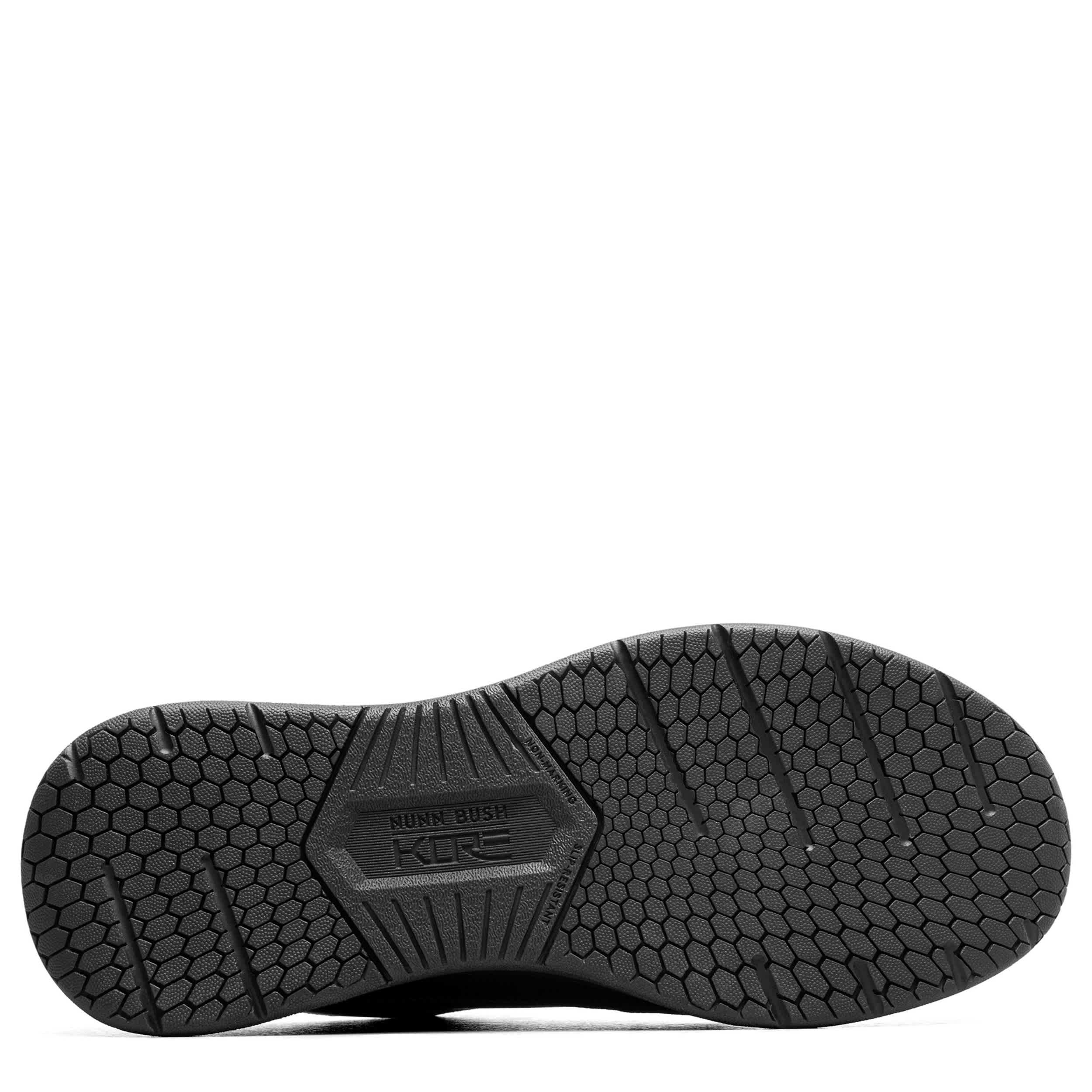 NUNN BUSH-MENS KORE TAZ EZ HANDS FREE MOC TOE OXFORD-BLACK & 
