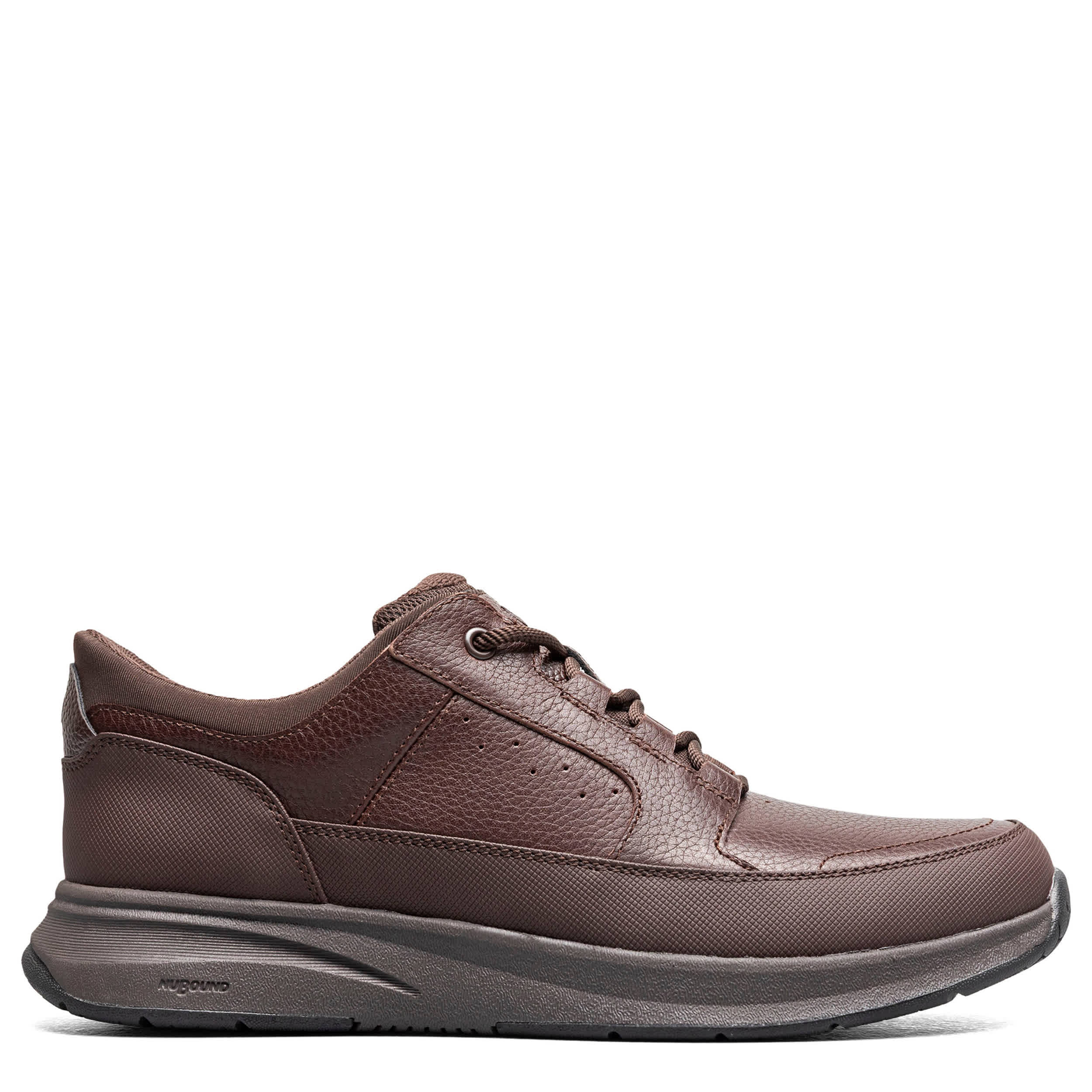 NUNN BUSH-MENS KORE TAZ EZ HANDS FREE MOC TOE OXFORD-DARK BROWN & 