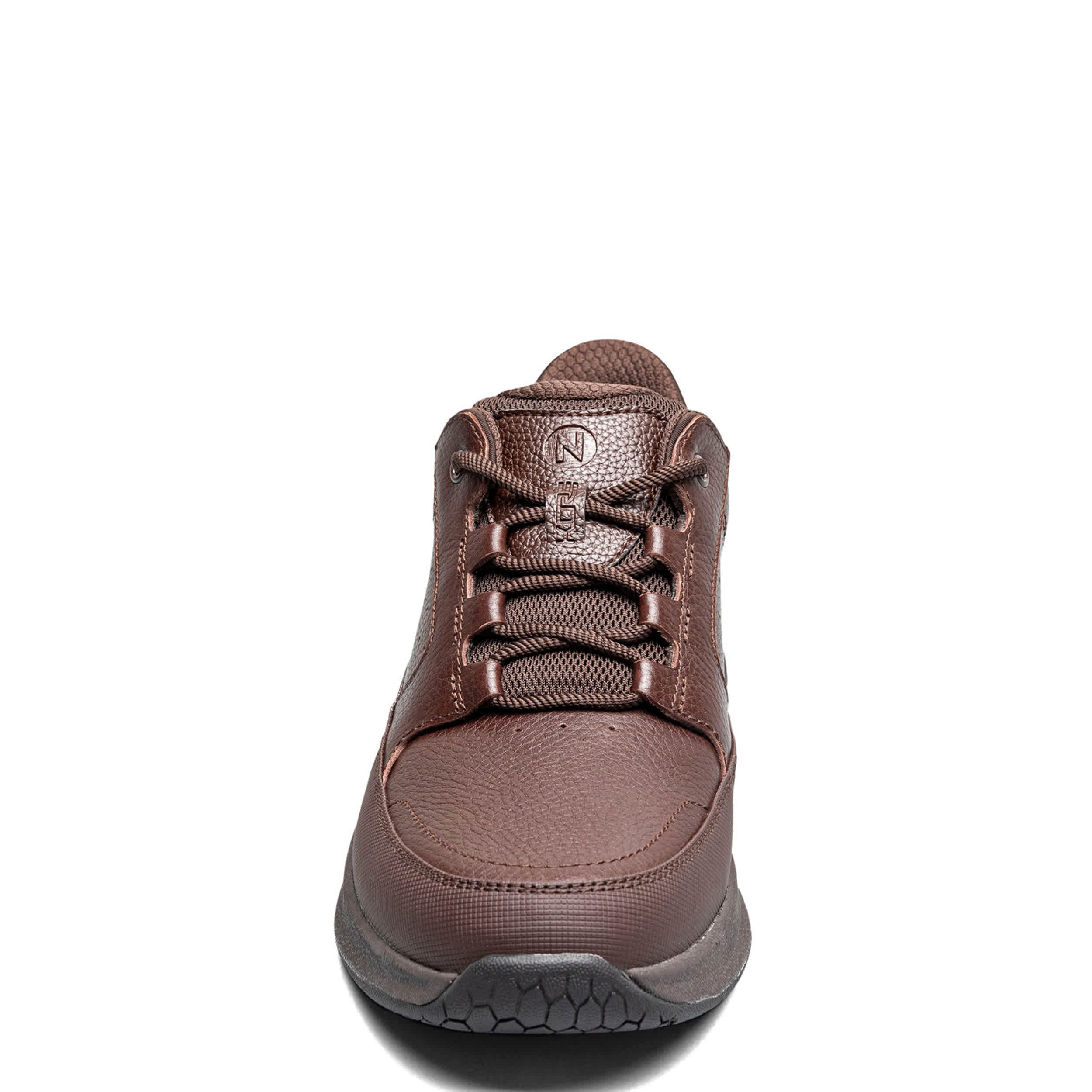 NUNN BUSH-MENS KORE TAZ EZ HANDS FREE MOC TOE OXFORD-DARK BROWN & 