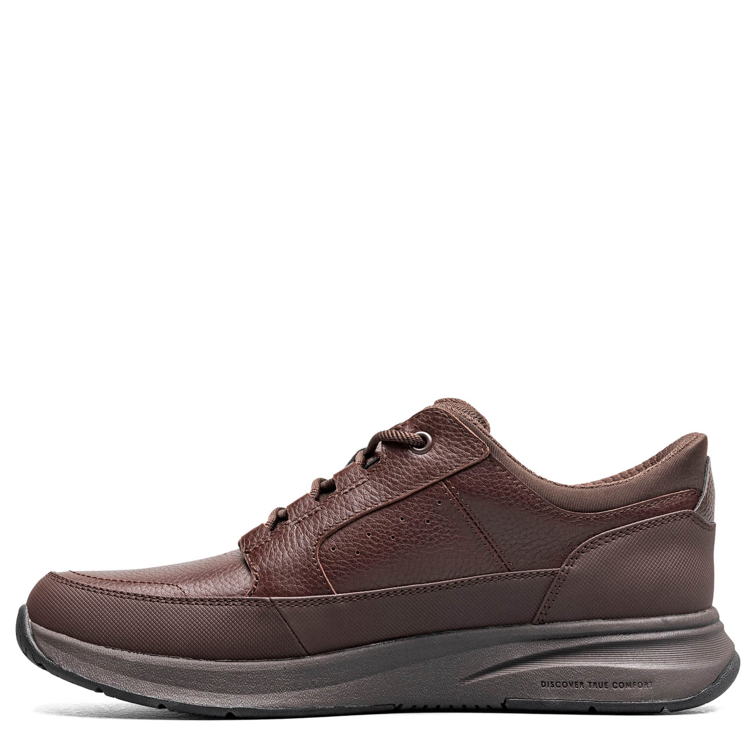 NUNN BUSH-MENS KORE TAZ EZ HANDS FREE MOC TOE OXFORD-DARK BROWN & 