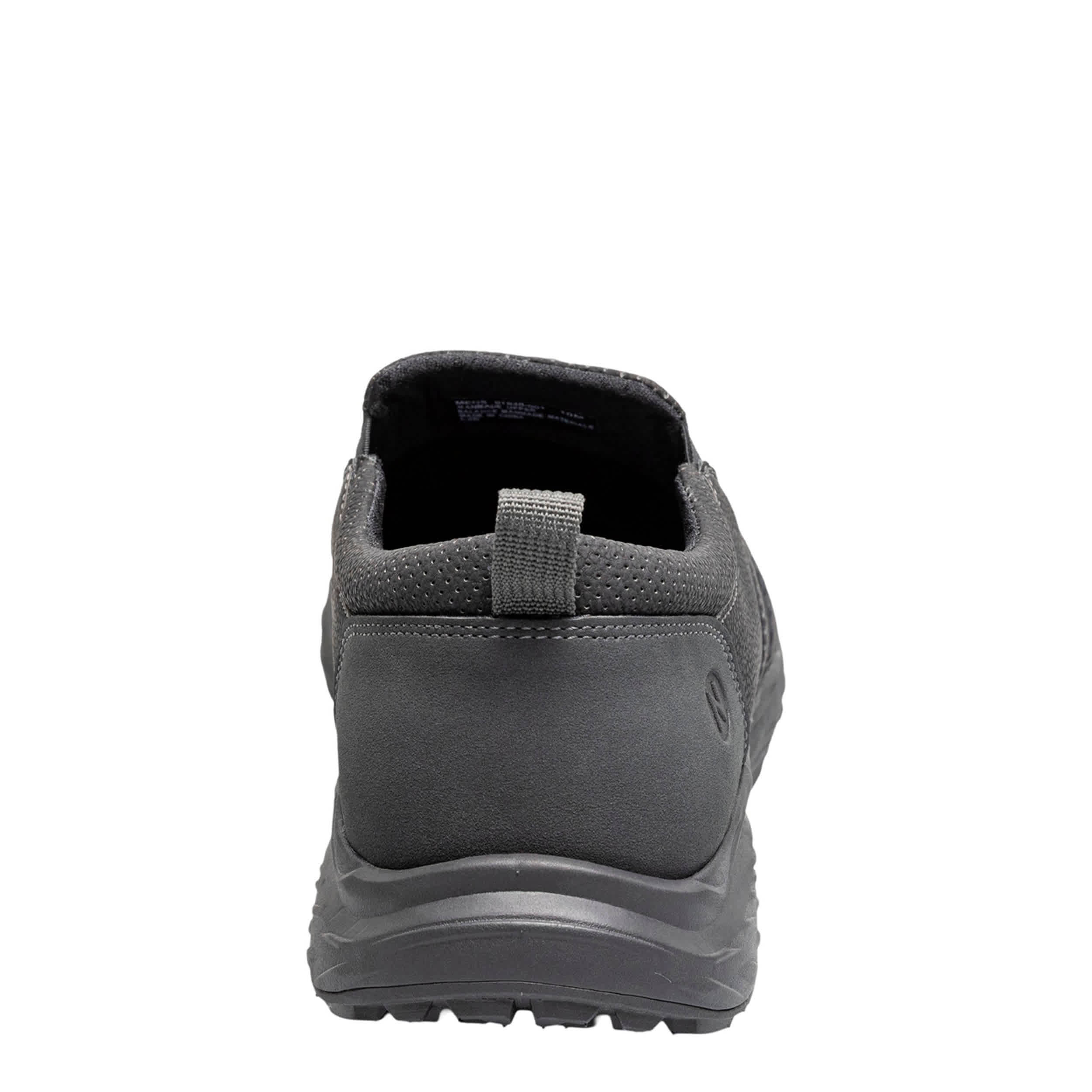 NUNN BUSH-MENS JESTER MOC TOE SLIP ON-BLACK & 