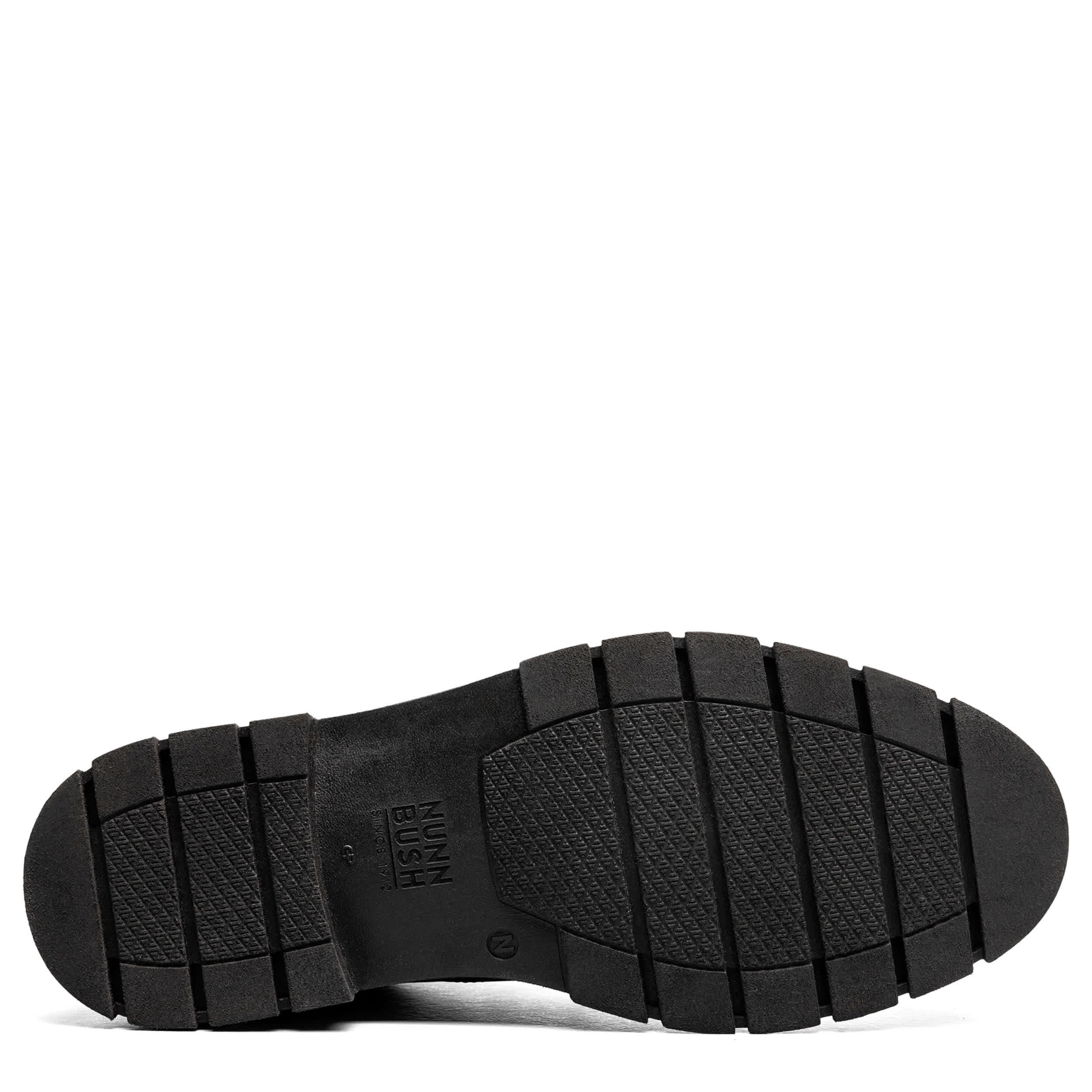 NUNN BUSH-MENS BRIGGS PLAIN TOE CHUKKA BOOT-BLACK & 