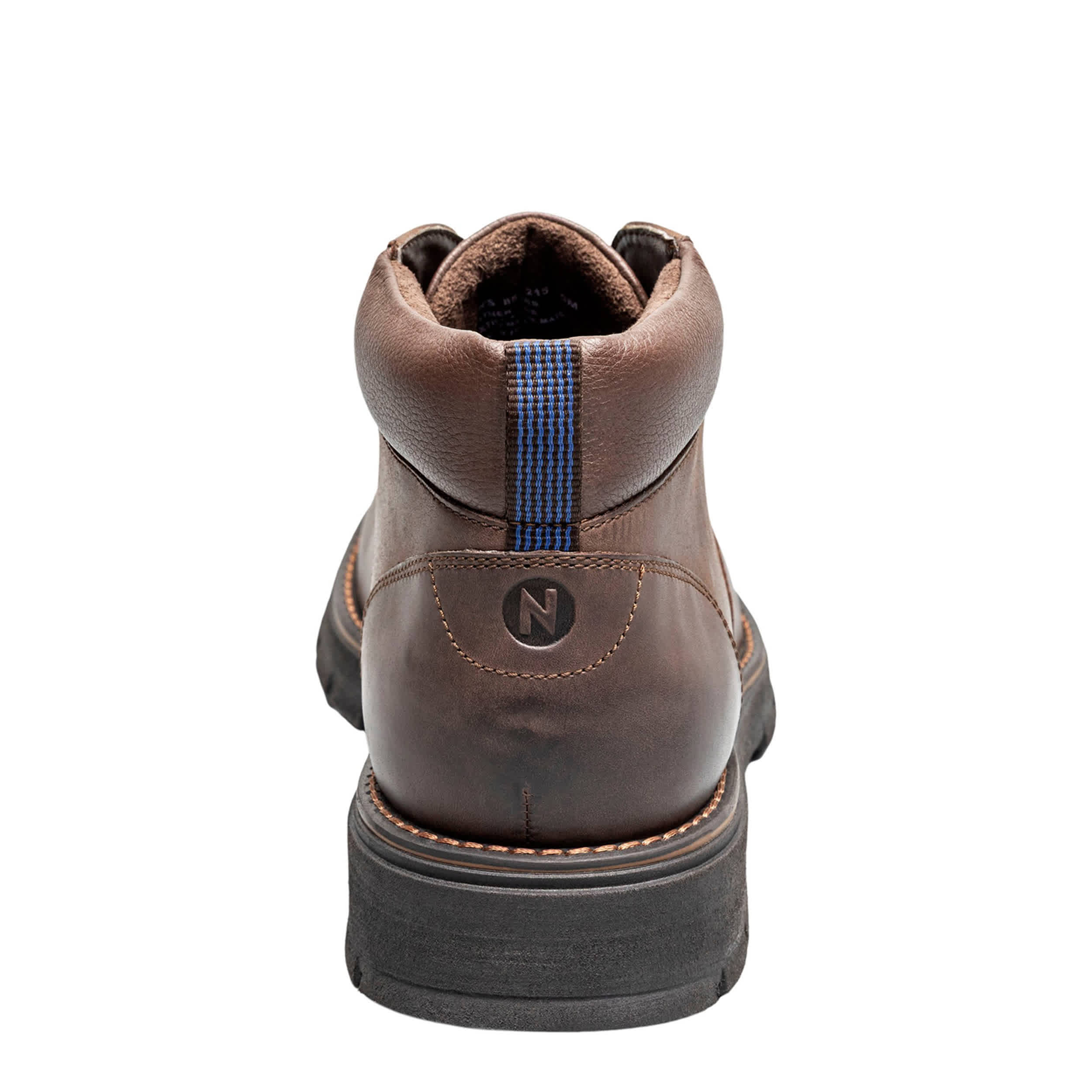 NUNN BUSH-MENS BRIGGS PLAIN TOE CHUKKA BOOT-BROWN & 