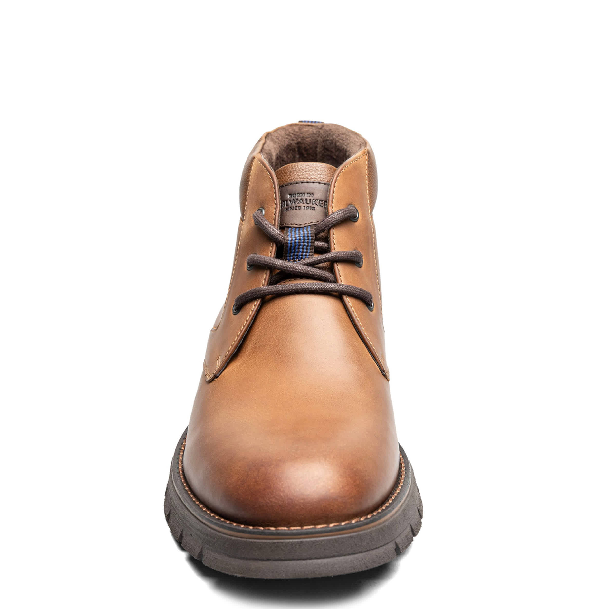 NUNN BUSH-MENS BRIGGS PLAIN TOE CHUKKA BOOT-TAN & 